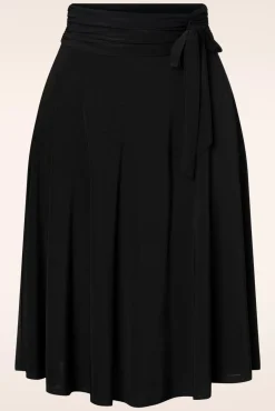 Aliyah Swing Rok In Zwart