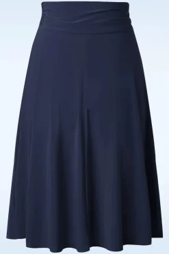 Aliyah Swingrok In Marineblauw