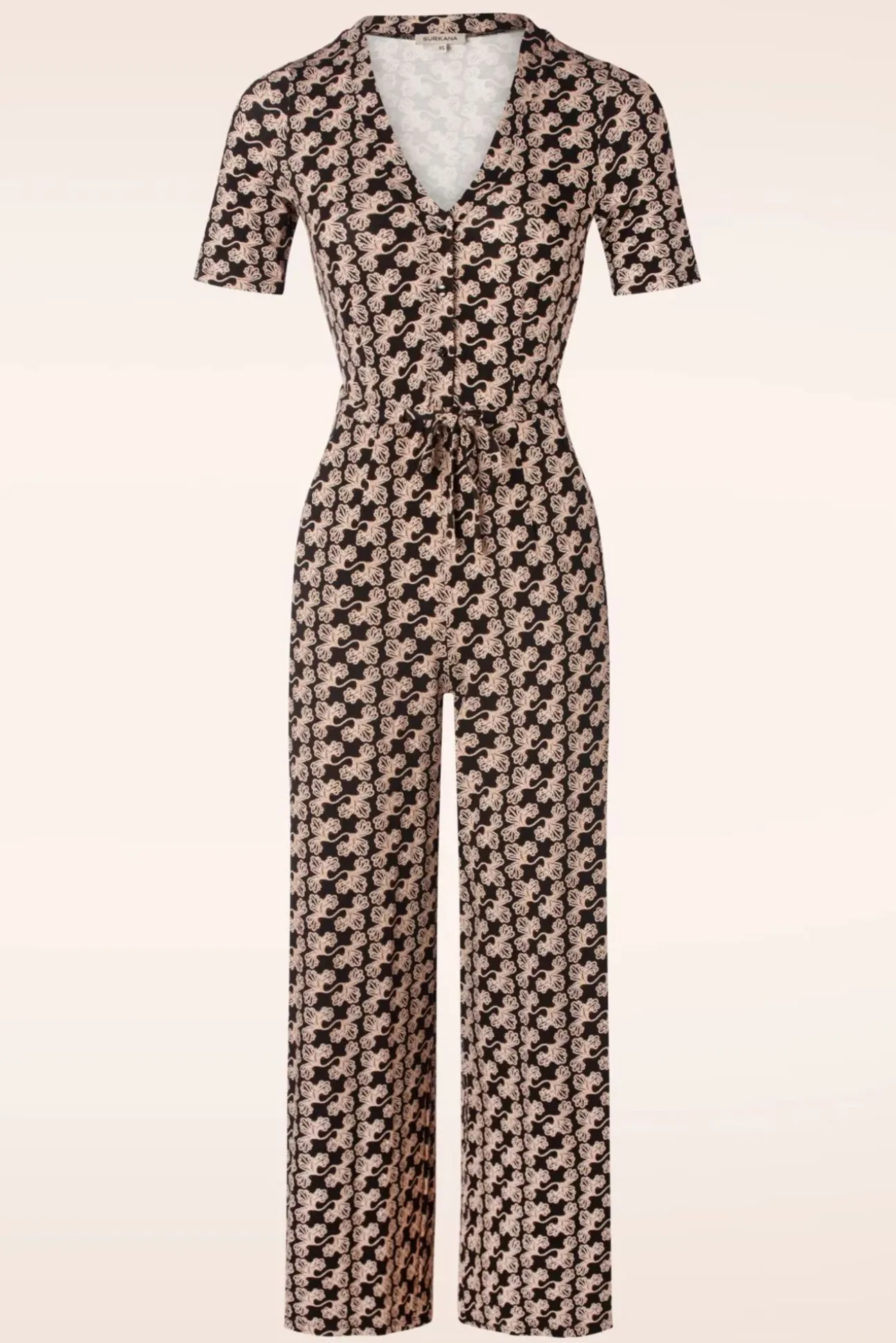 Amelia Jumpsuit In Zwart