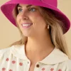 Anna Travel Hoed In Fuchsiaroze