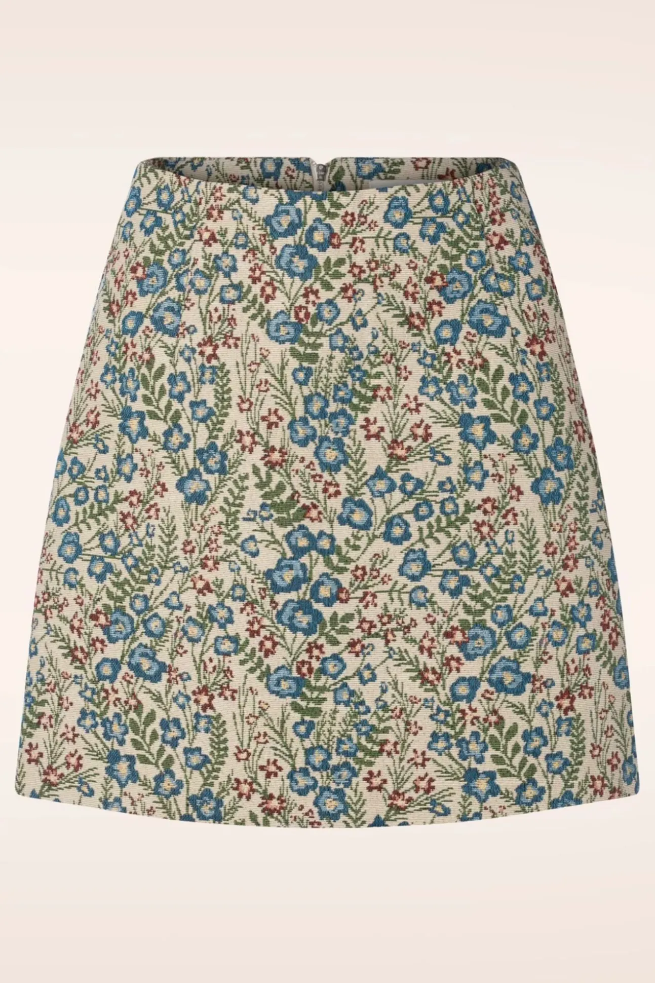Aubin Abusson Jacquard Rok In Multi