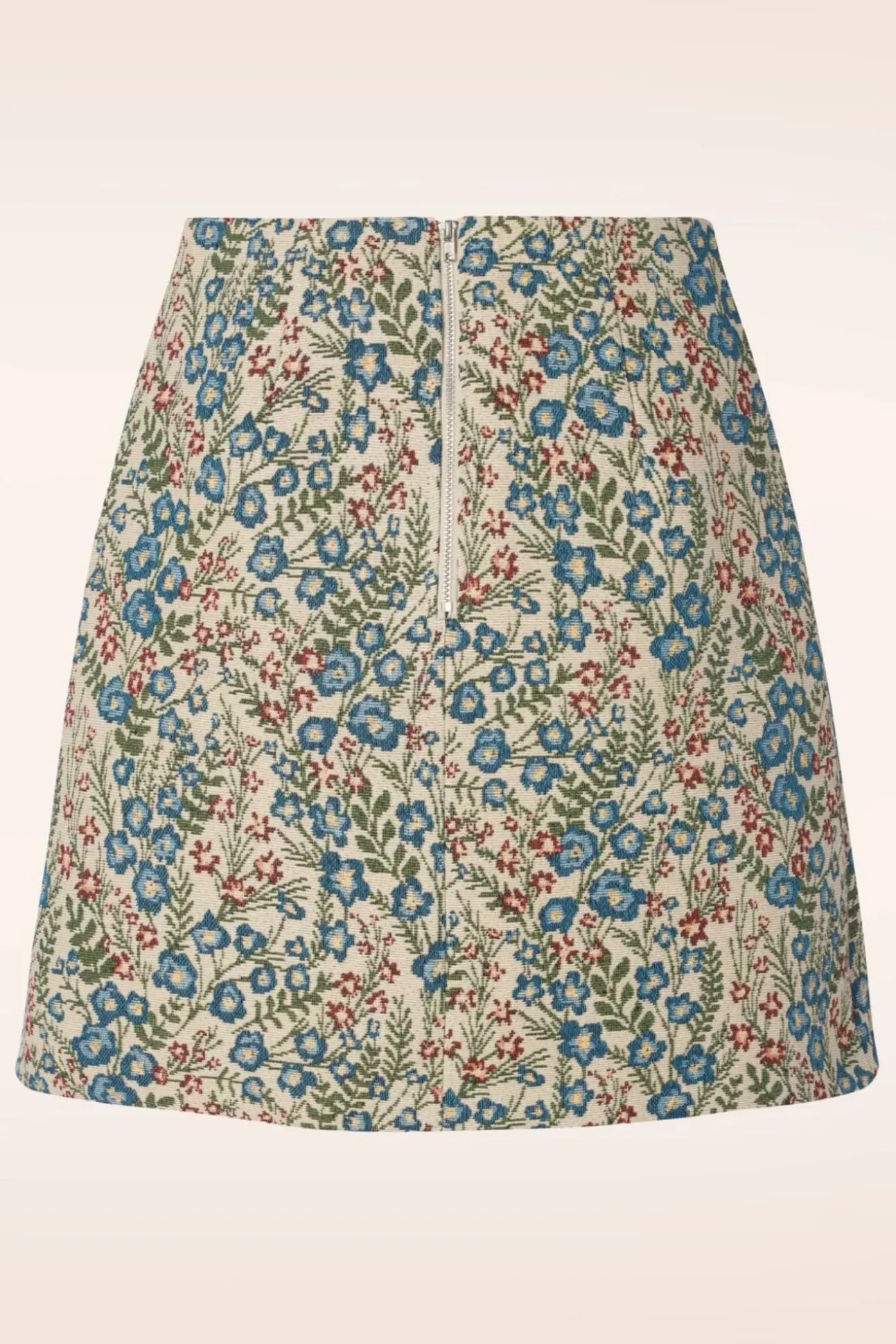 Aubin Abusson Jacquard Rok In Multi