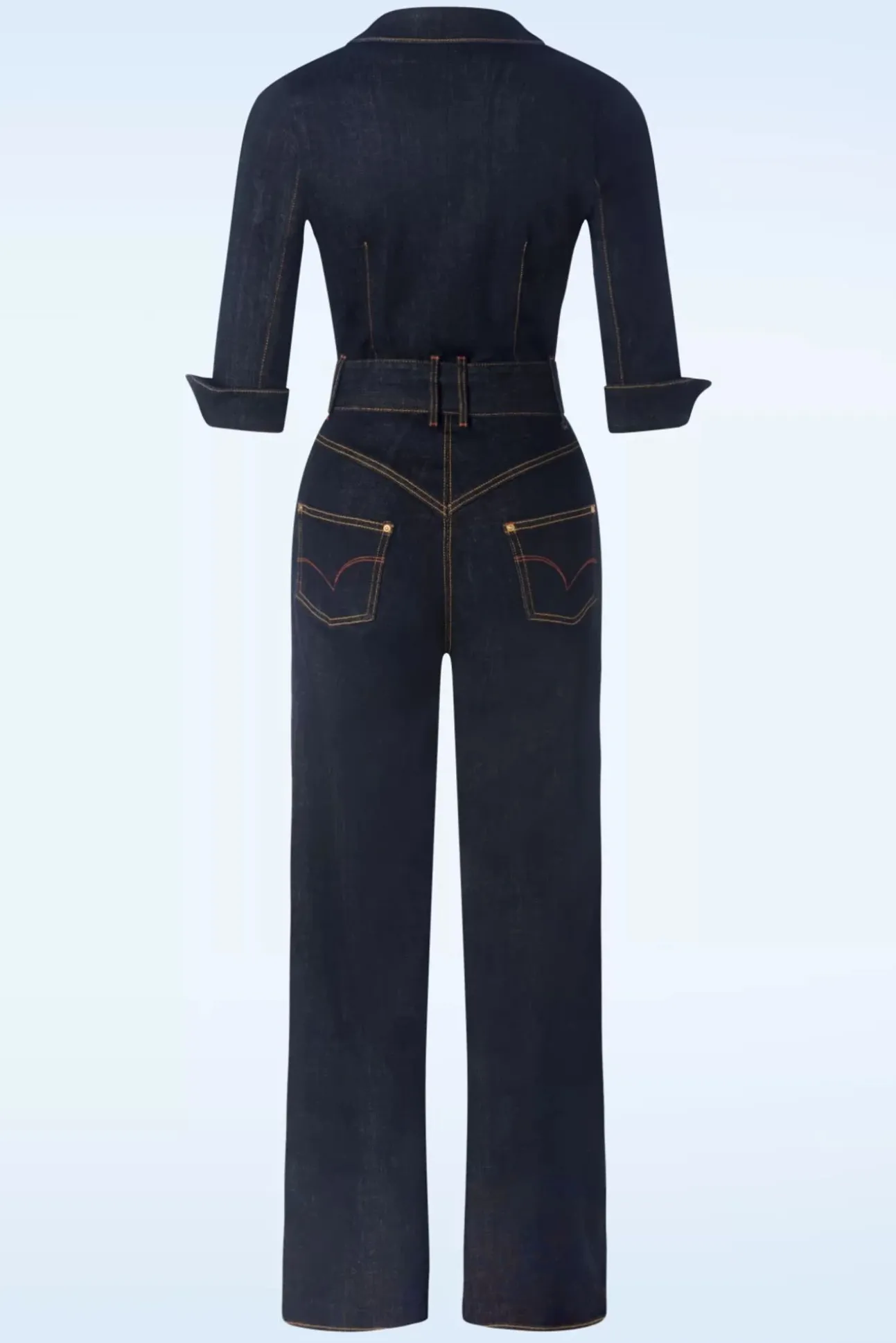 Audrey Jumpsuit In Donker Denim