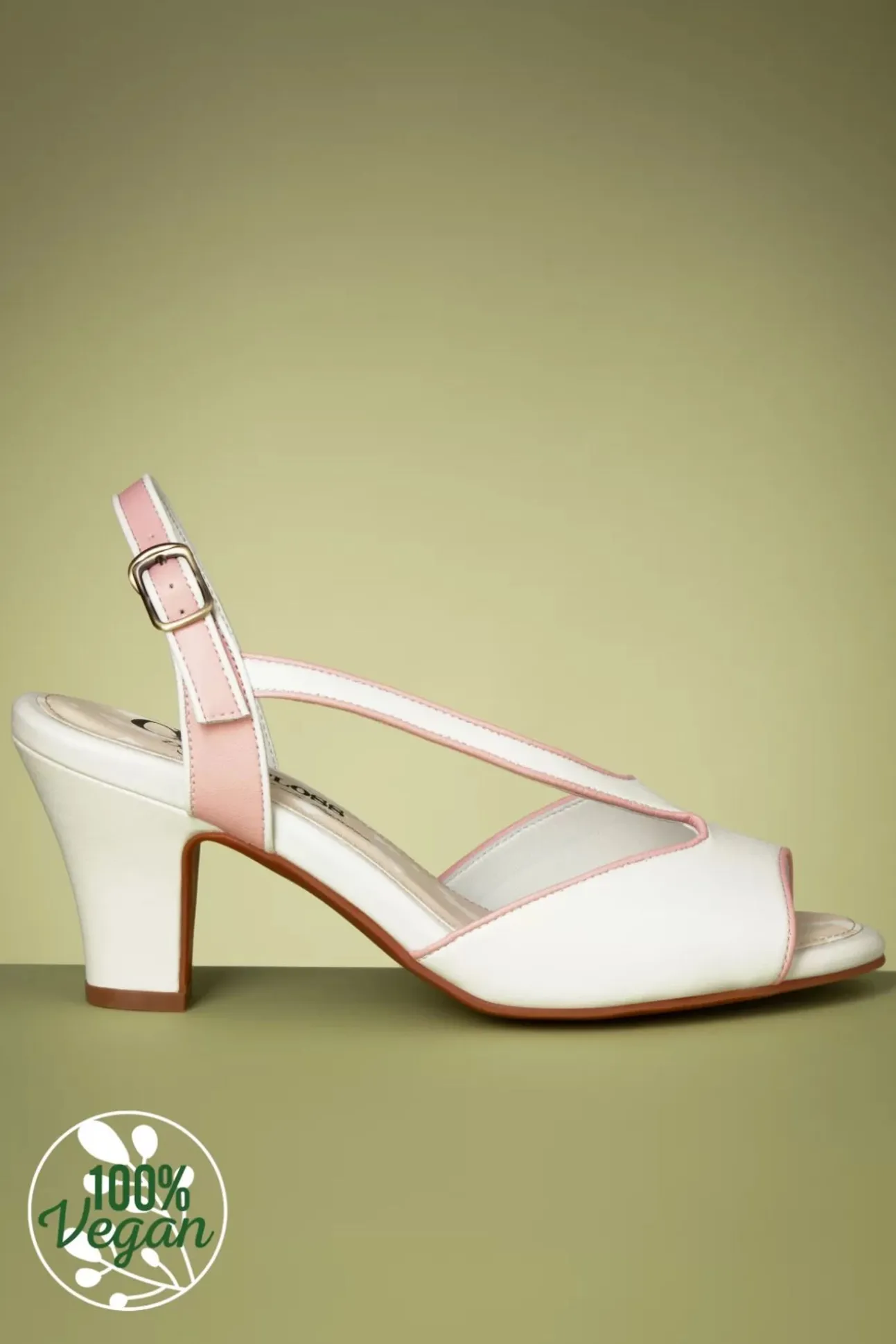 Ava Lilibeth Sandalen In Whisper White En Pearl Blush