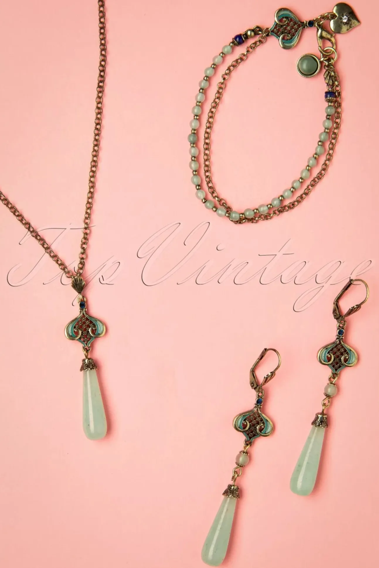 Avent Ketting In Blauw