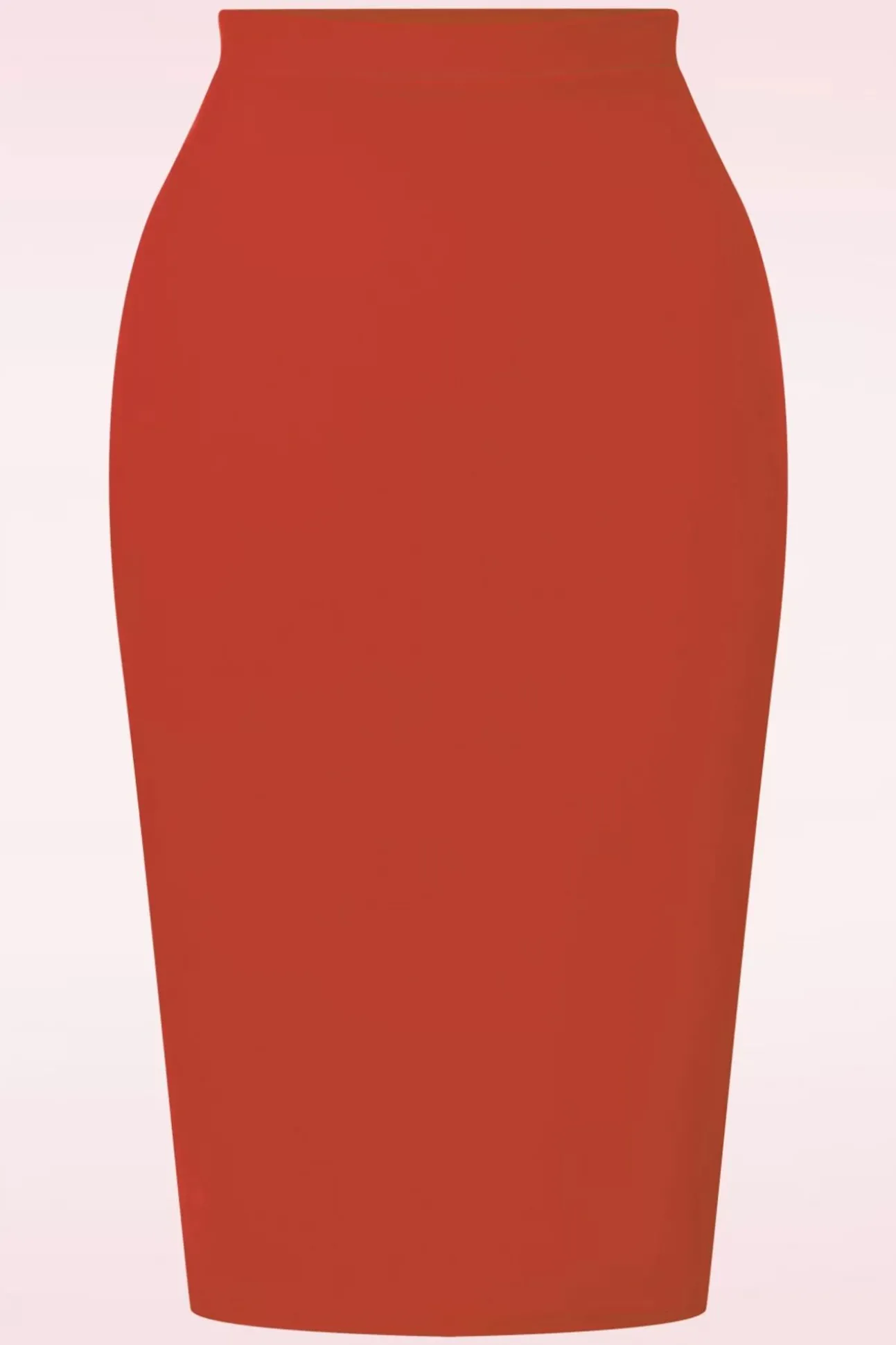 Bella Midi Rok In Donker Oranje