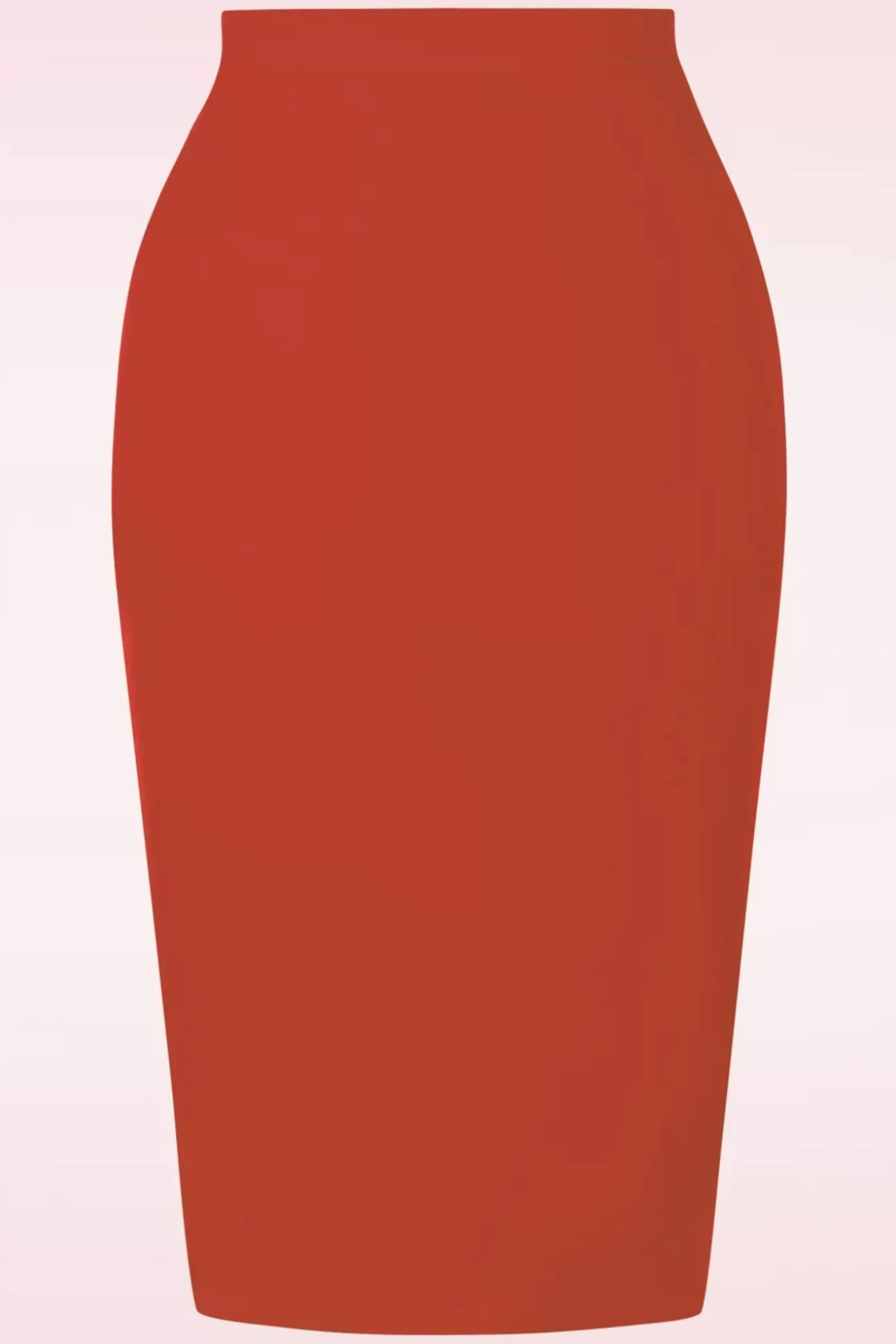 Bella Midi Rok In Donker Oranje