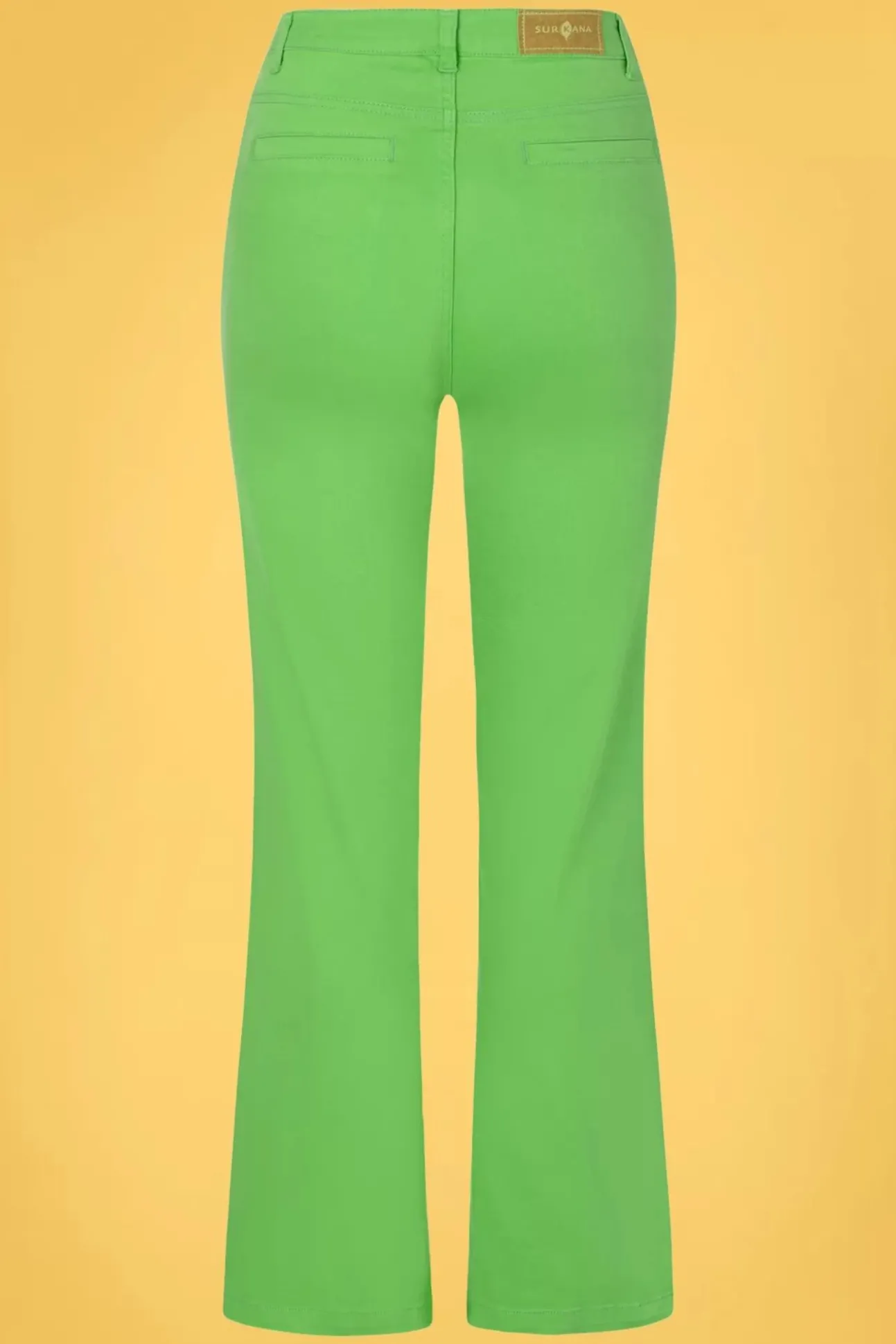 Betsy Bell Bottom Broek In Groen