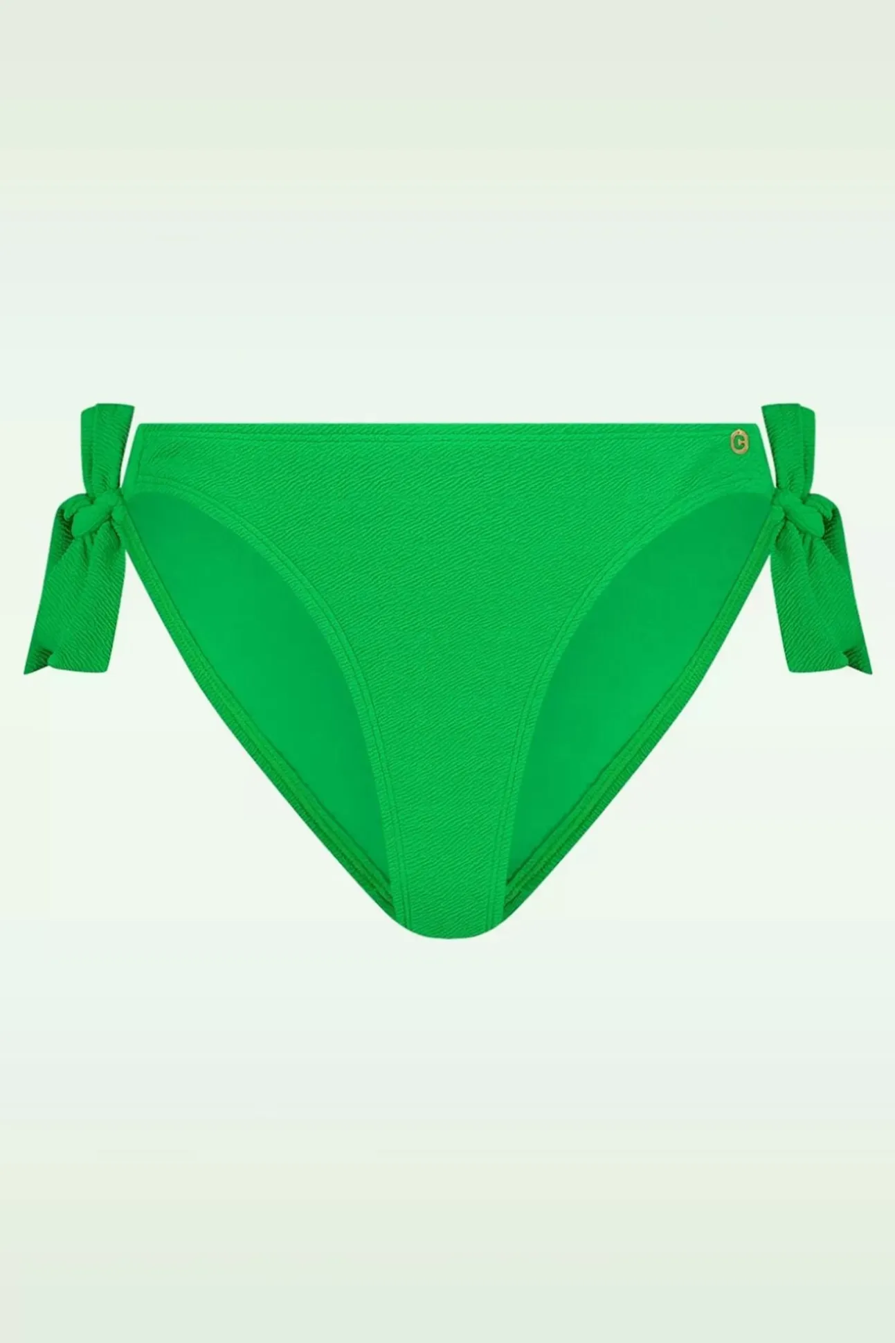 Bikinibroekje Bow In Bright Green Relief