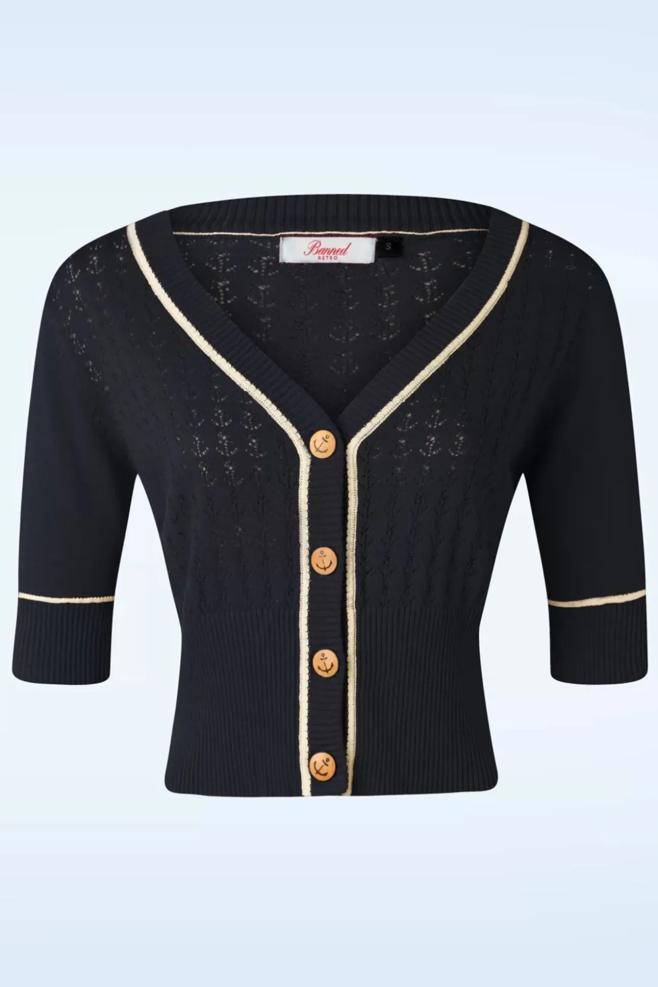 Boat Club Vest In Marineblauw