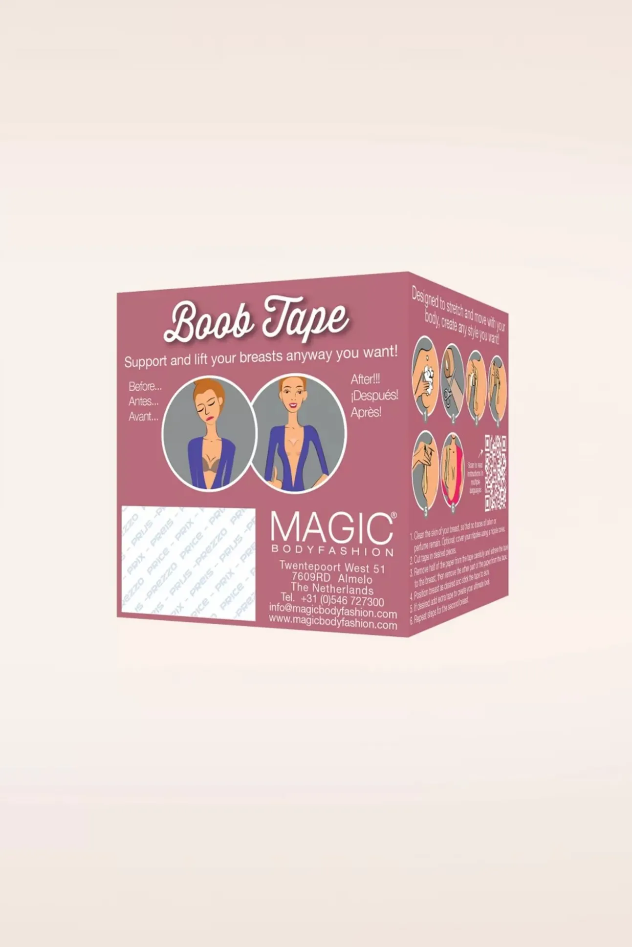Boob Tape In Zwart