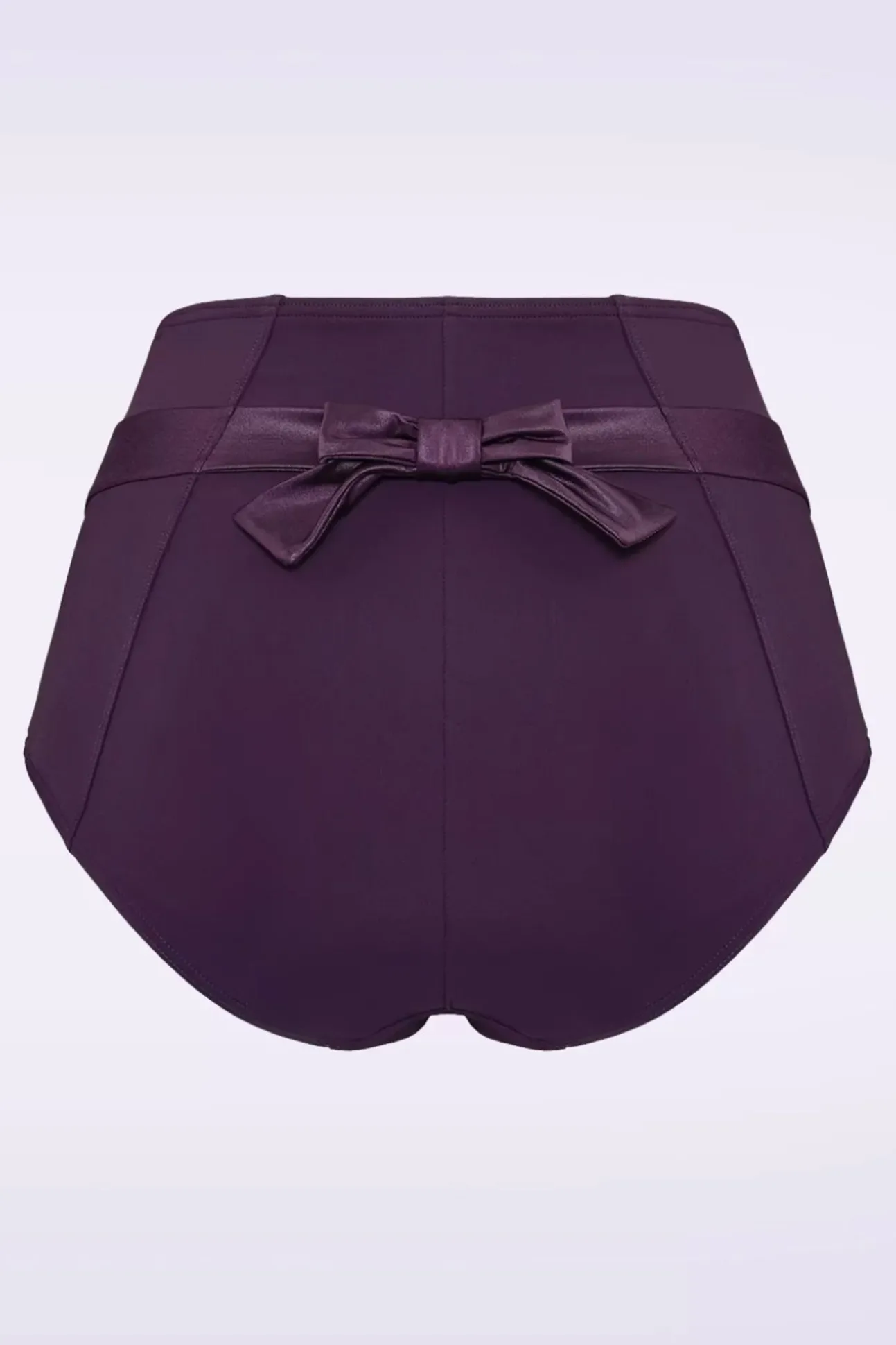 Cache Coeur Slip Met Hoge Taille In Dieppaars