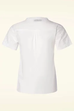 Carlin Blouse In Wit