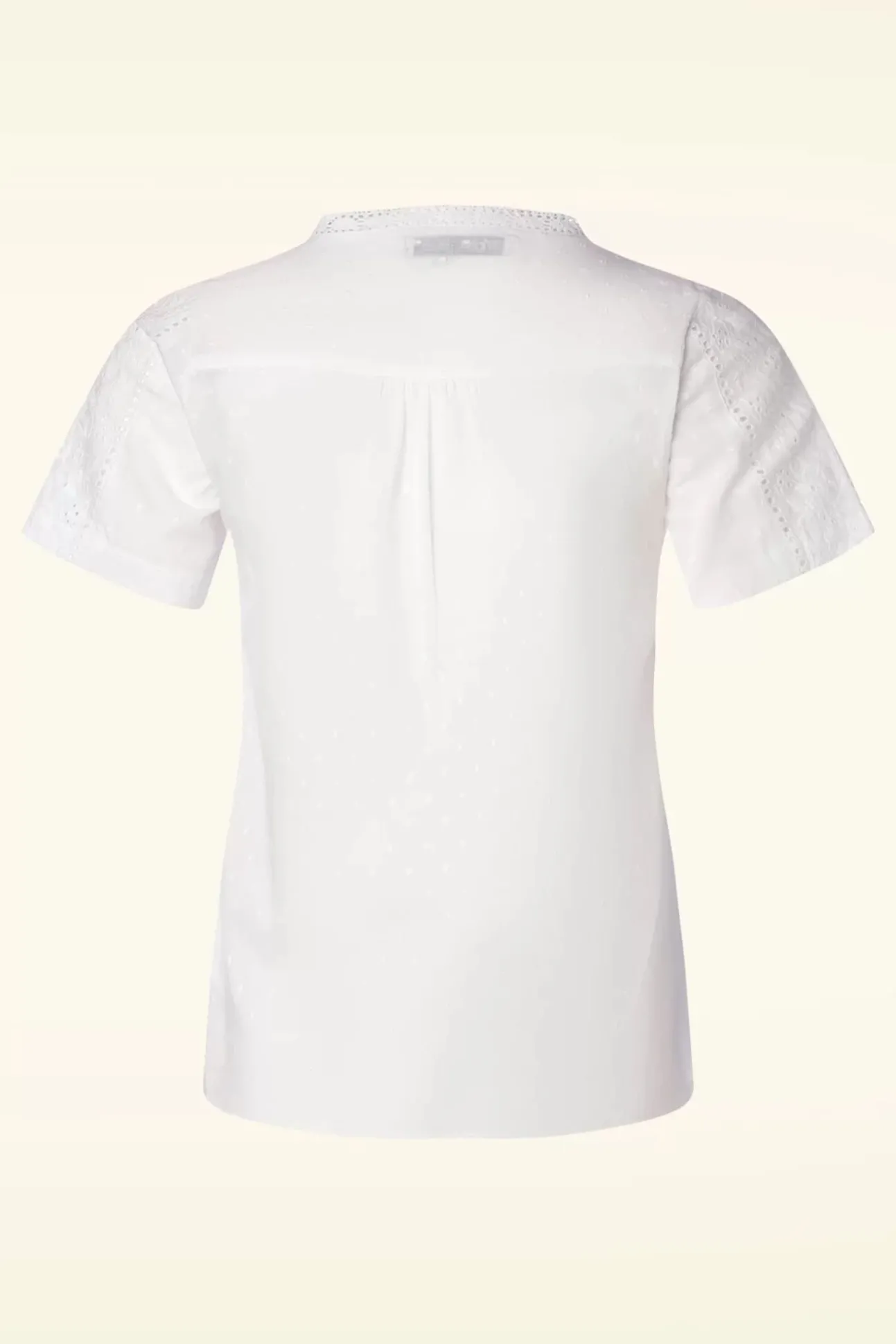 Carlin Blouse In Wit