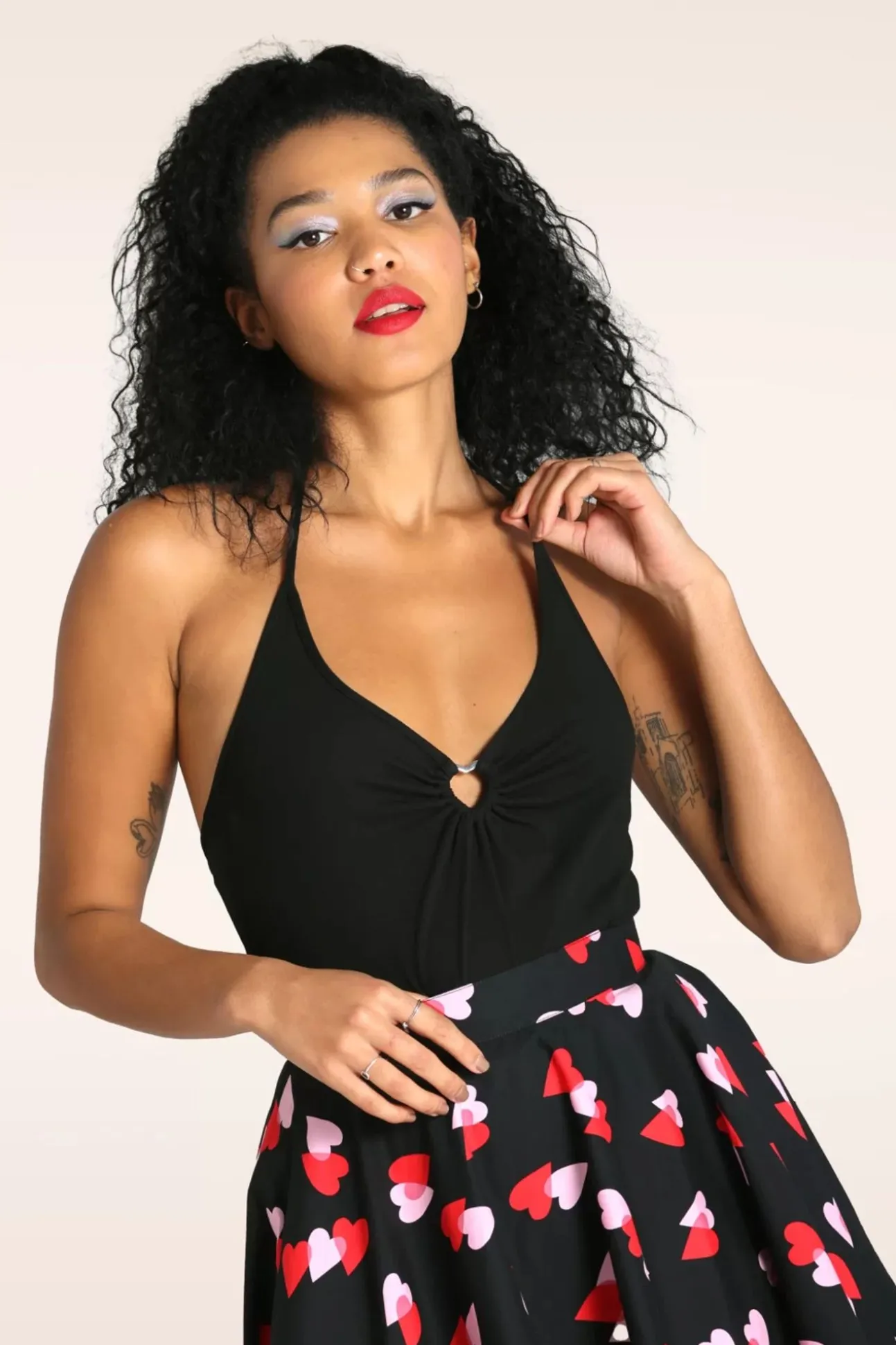 Cheryl Top In Zwart