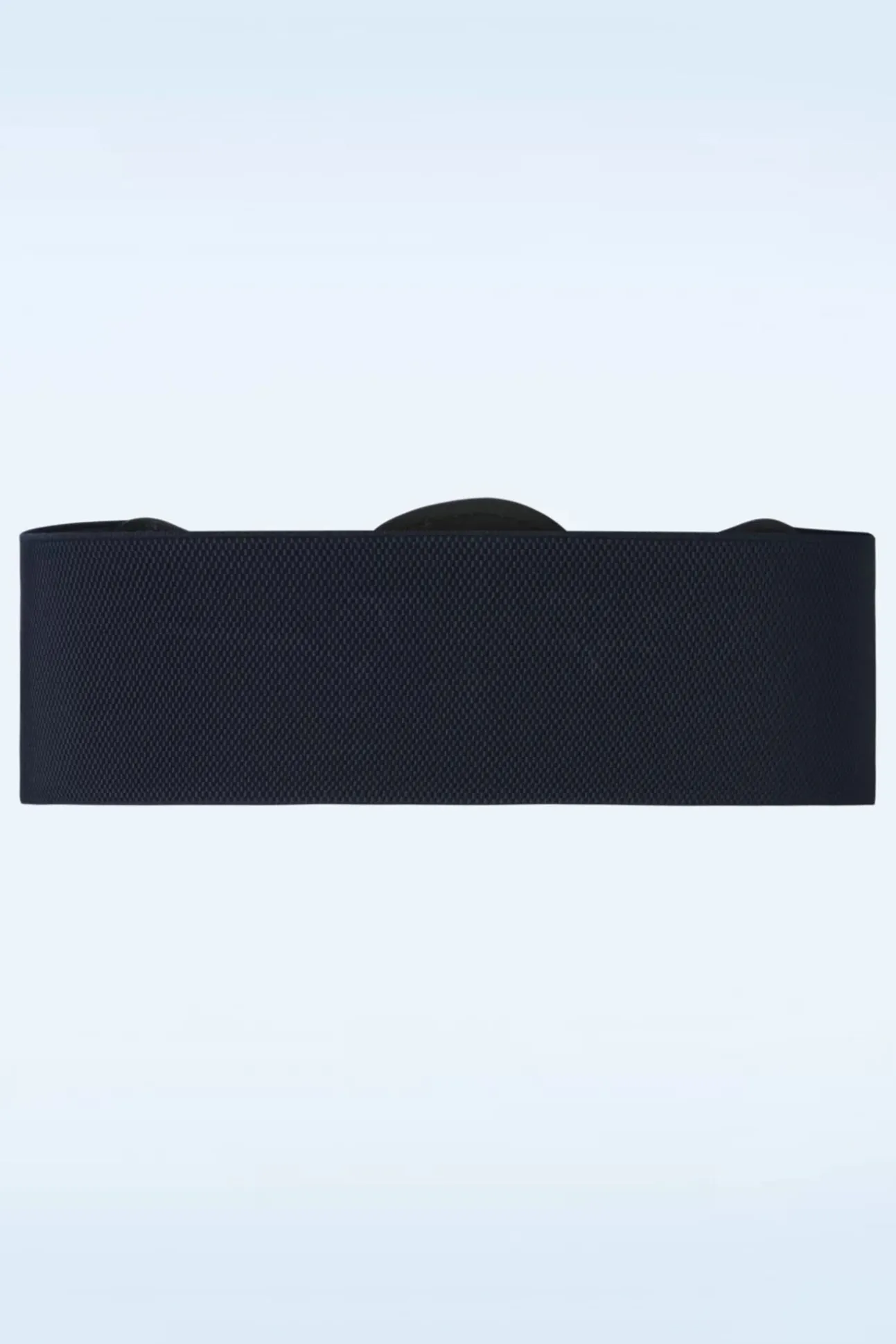 Corinne Elastische Riem In Marineblauw