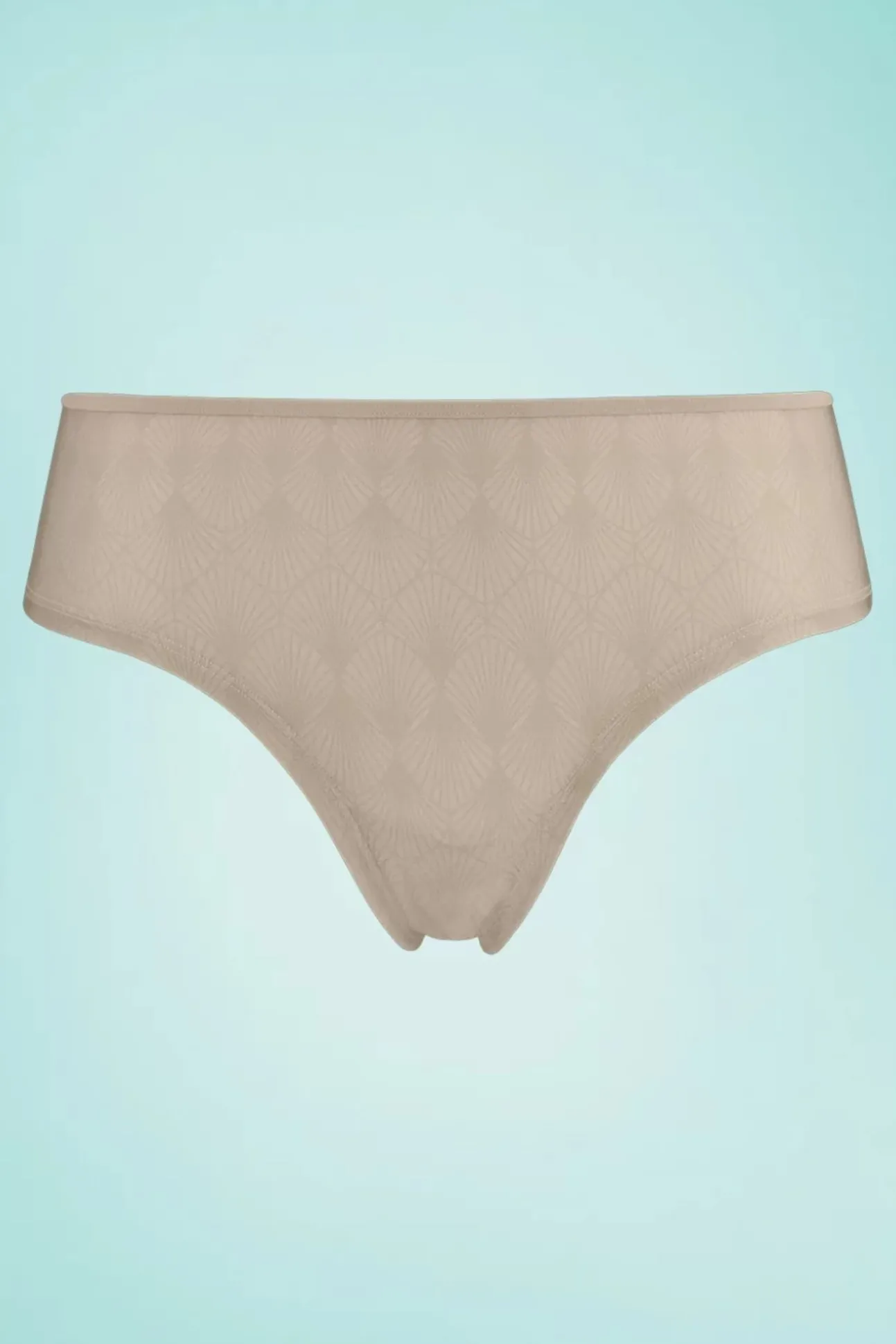 Dame De Paris Glitterbroekje In Beige