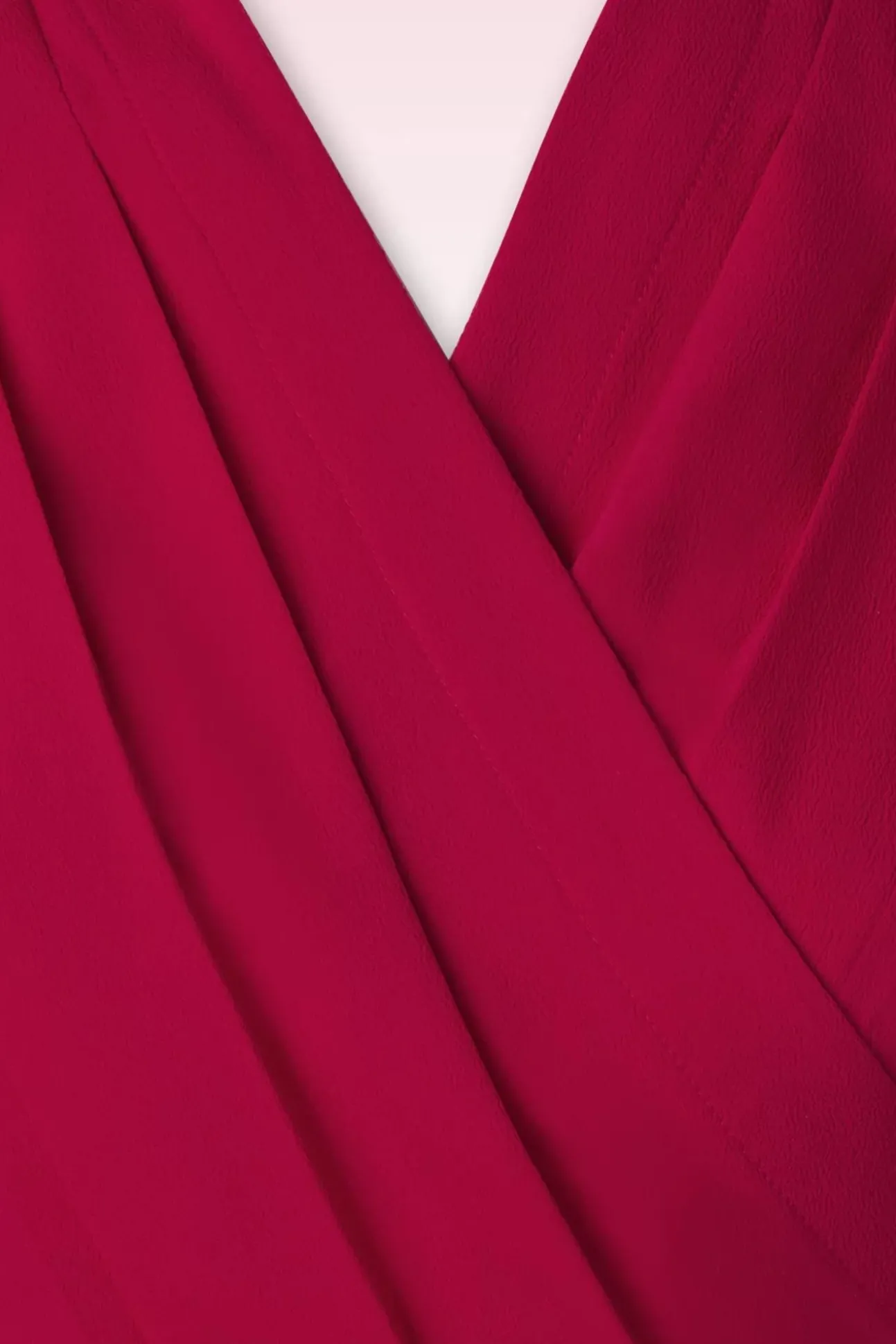 Darla Wikkelblouse Met Korte Mouwen In Rood