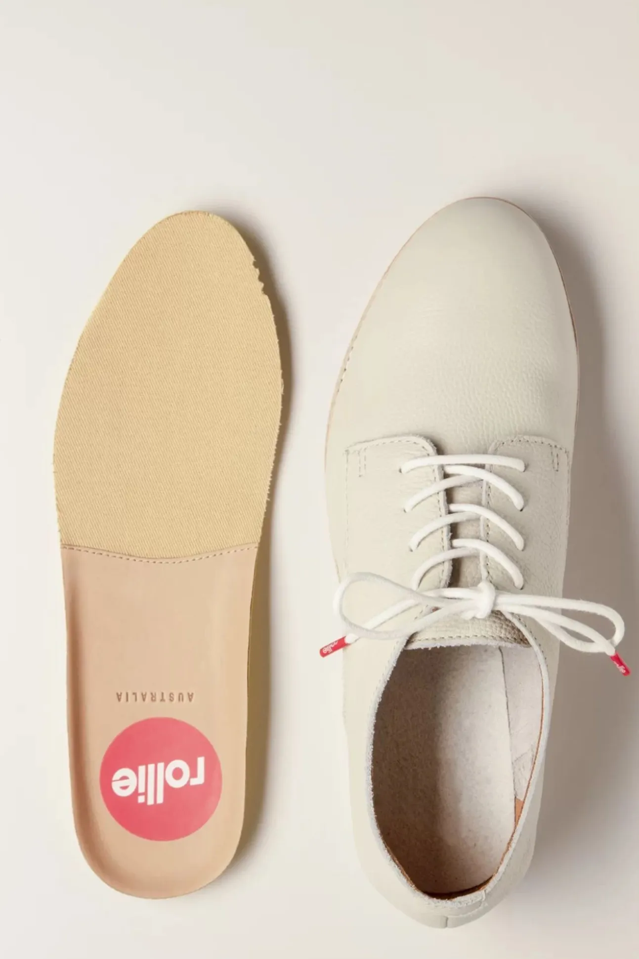 Derby Super Soft Schoenen In Ecru