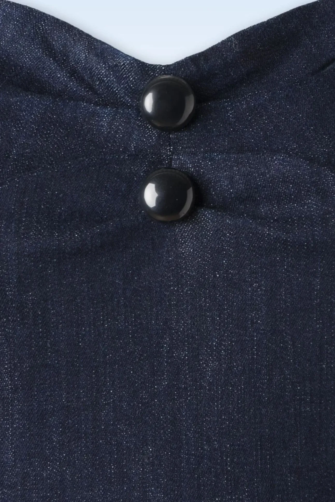 Dolores Denim Doll Jurk In Blauw