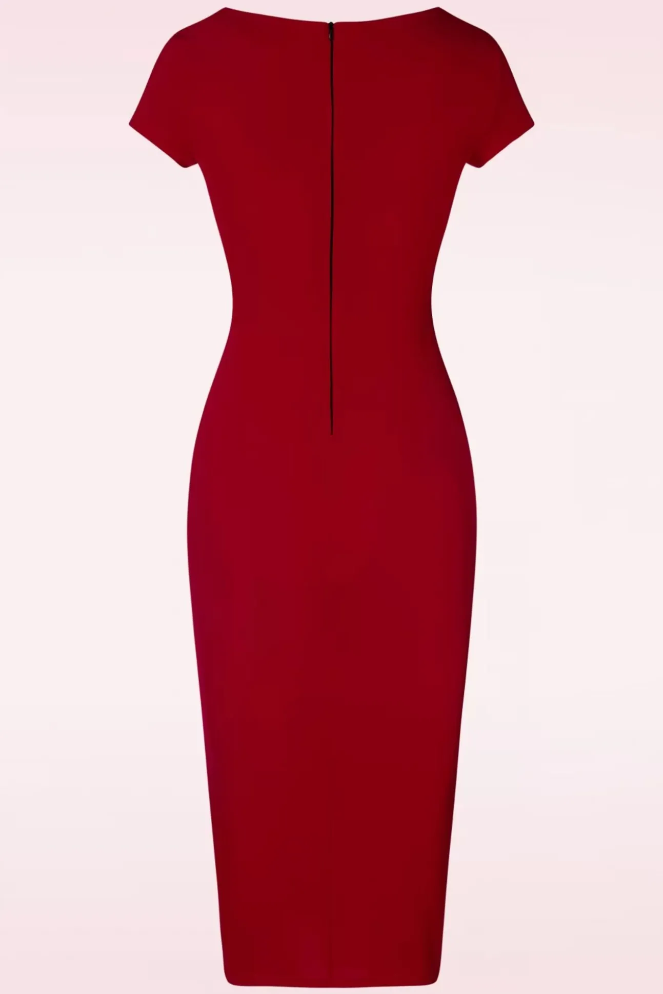 Effen Jurk In Rood