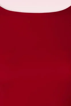 Effen Jurk In Rood