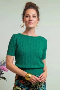 Ella Top In Smaragd