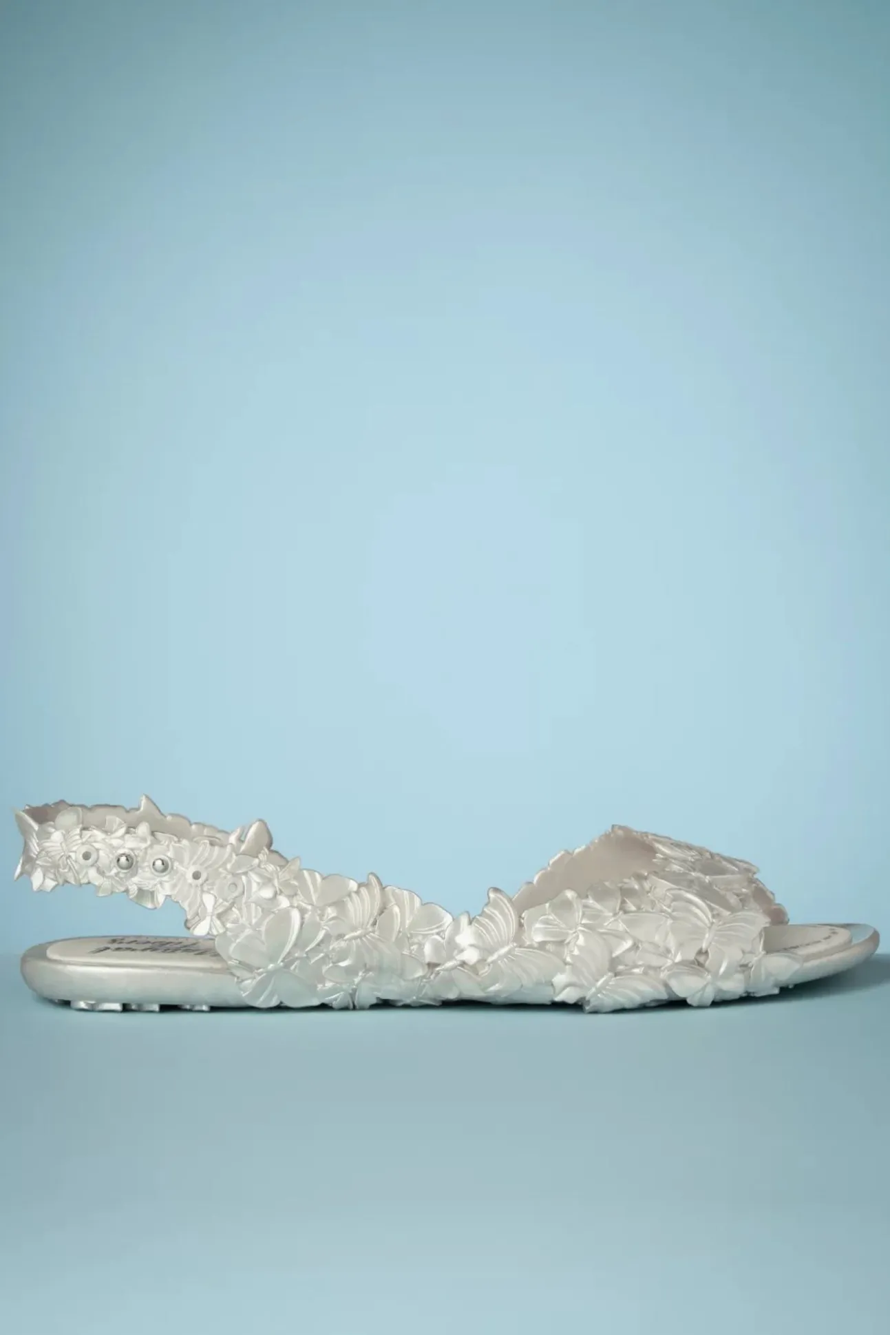 Flexi Vlinder Flipflop Sandalen In Pearl