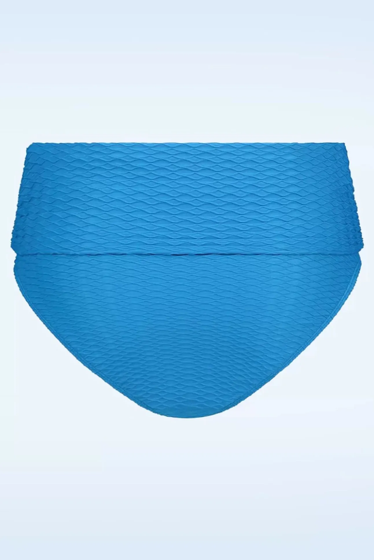 Flipover Bikinibroekje In Blue Snake