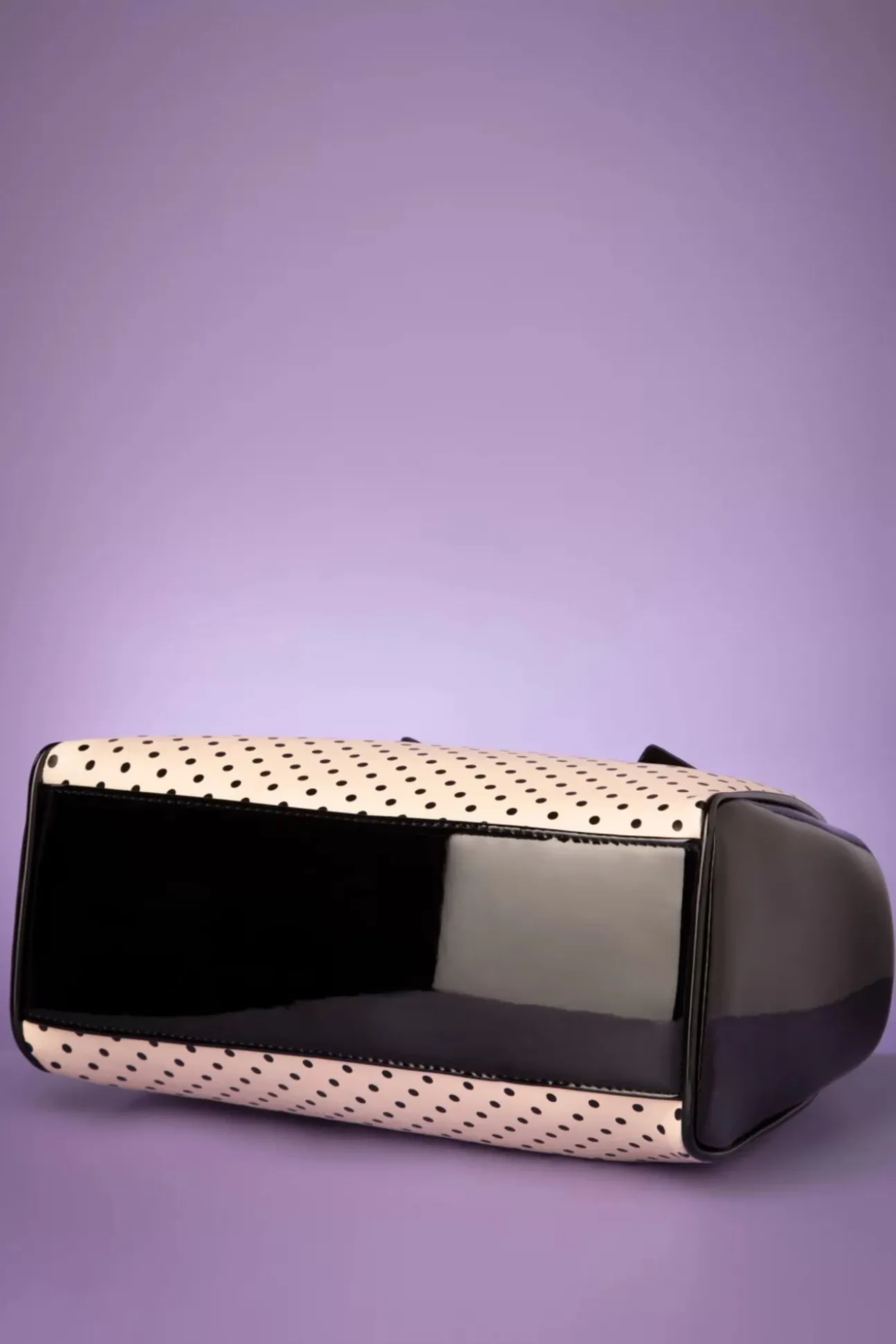 Frances Polka Star Tas In Zwart En Blush