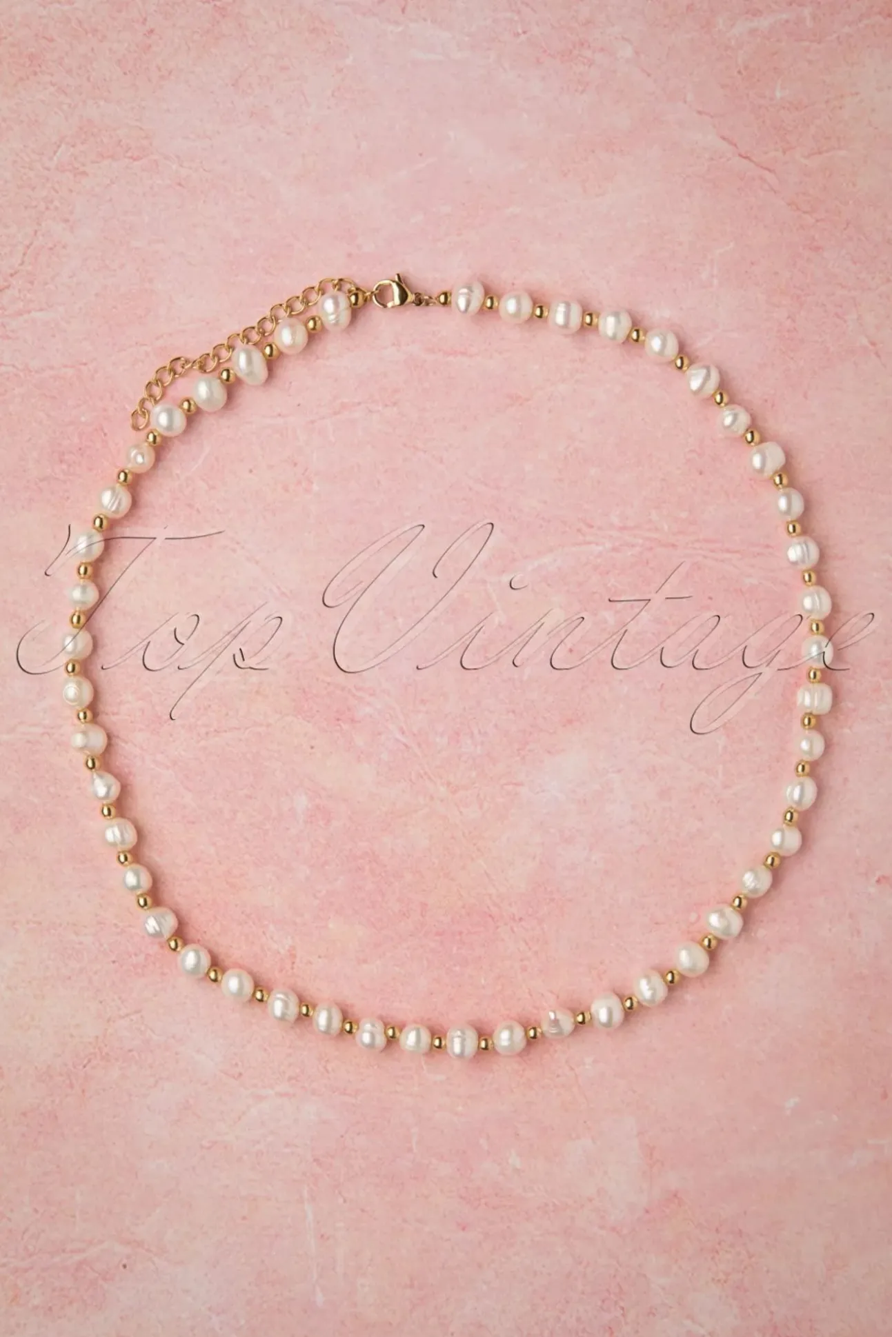 Give Me Pearls Halsketting In Goud En Ivoor