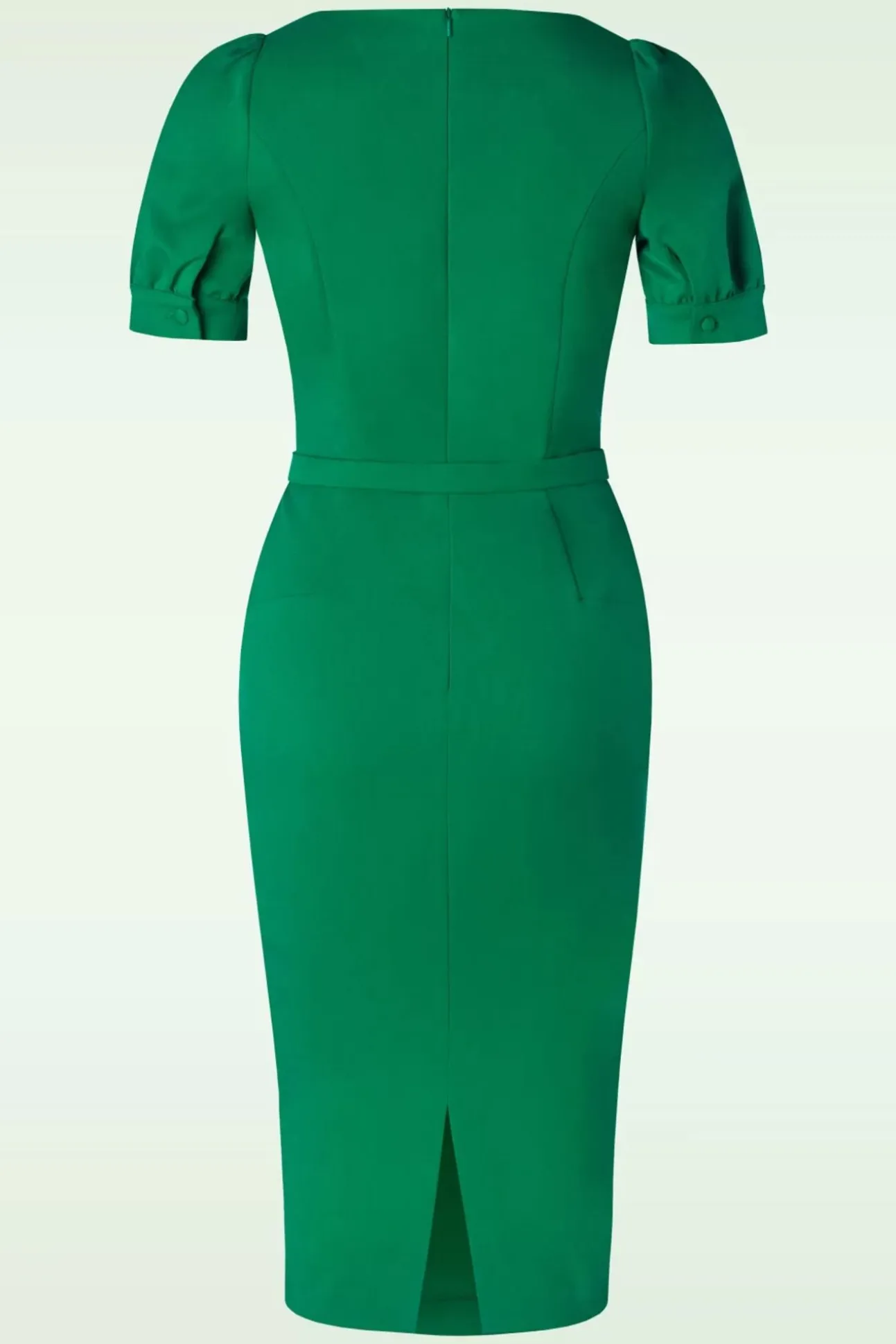 Graziella Pencil Jurk In Groen