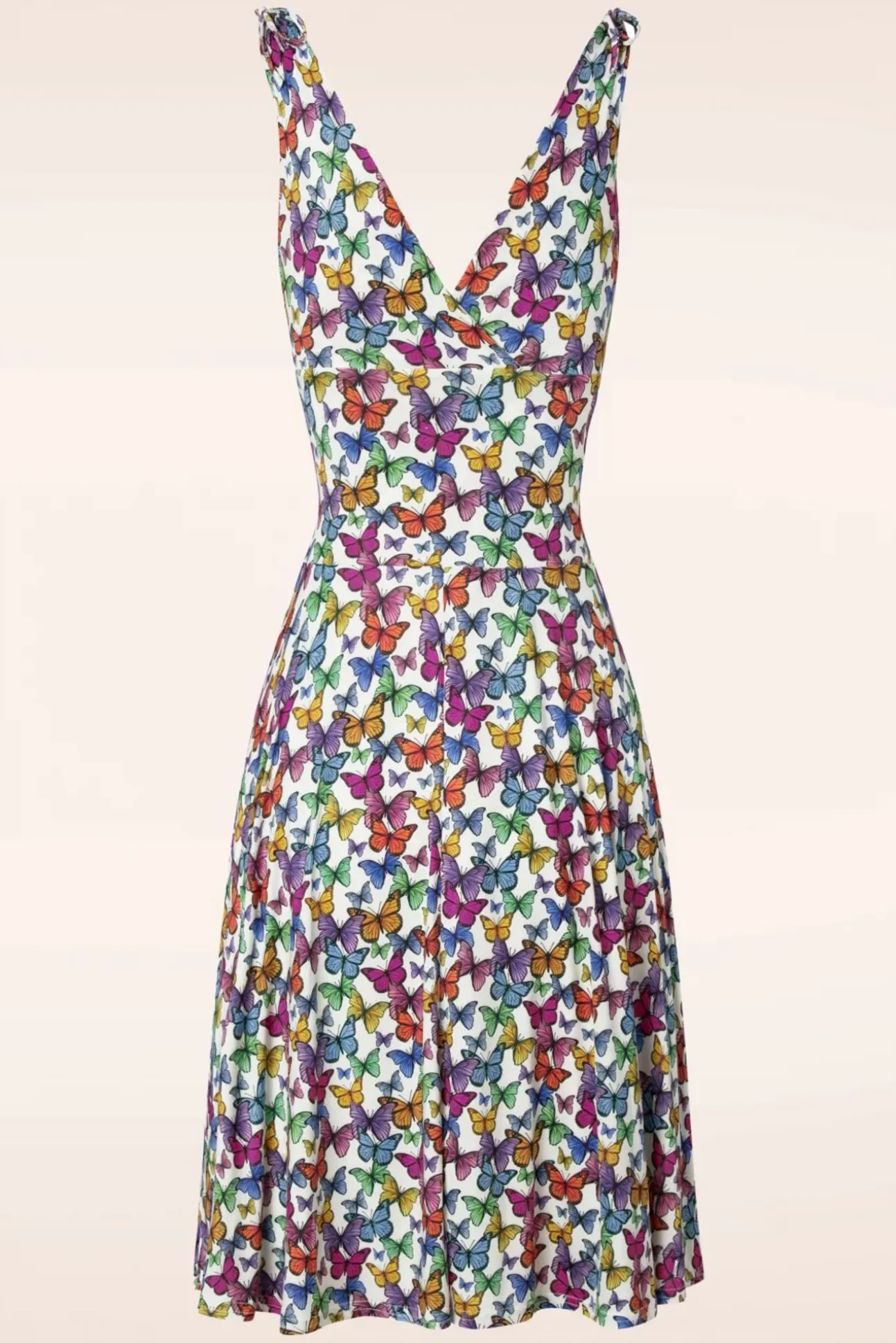 Grecian Vlinder Jurk In Multi