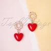 Hart- En Pareloorbellen In Rood