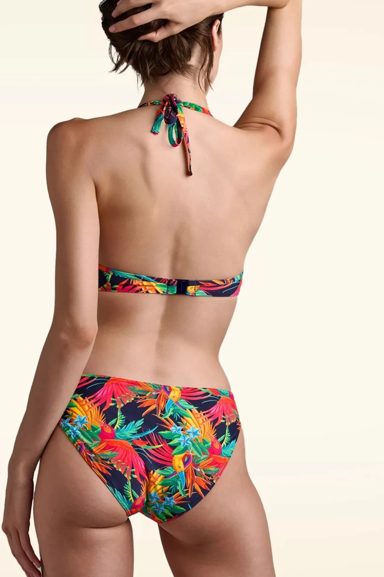 Hula Haka Rainforest Bikinitop In Multi