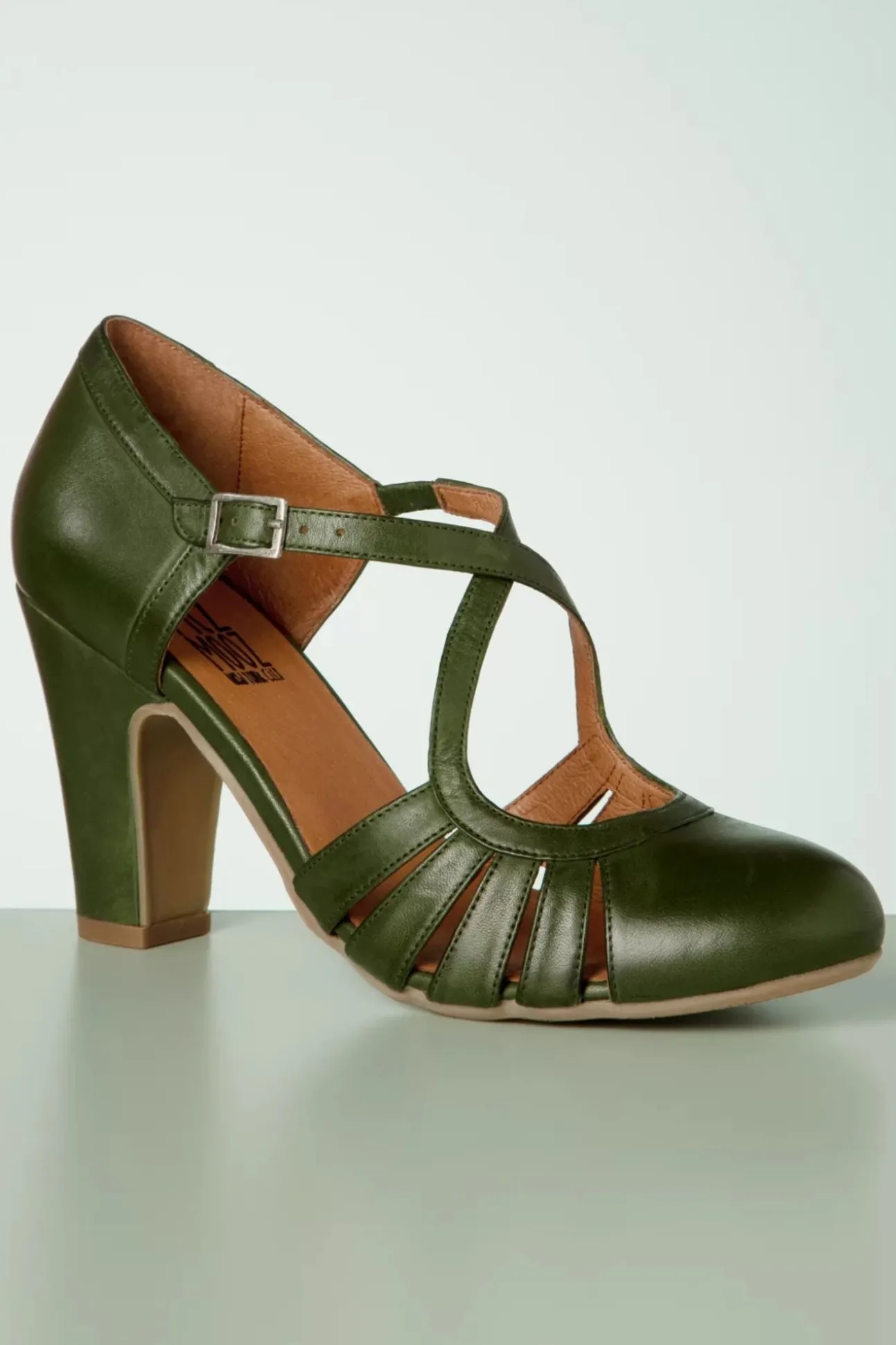 Jada Pumps In Bosgroen