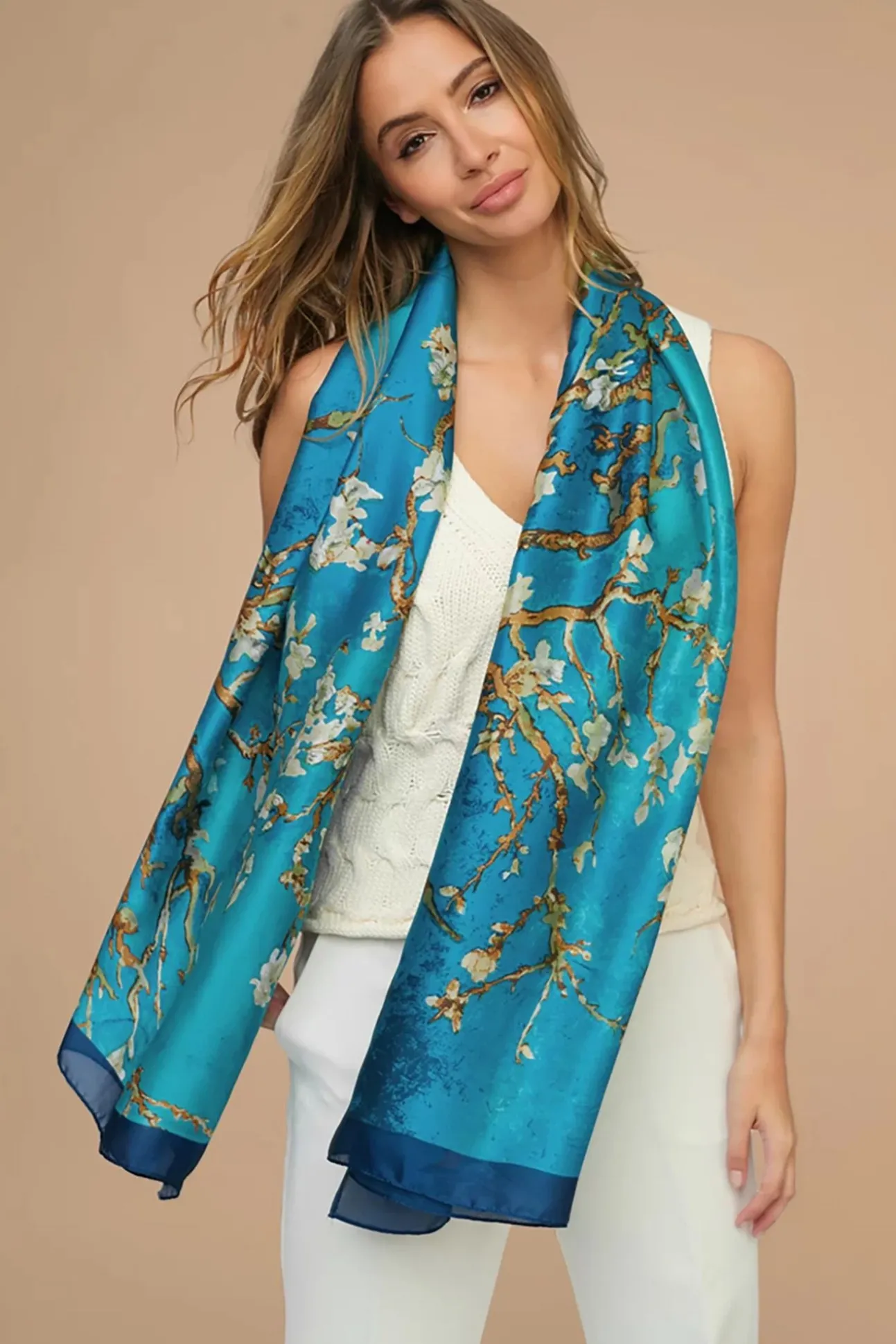 Jade Sjaal In Teal
