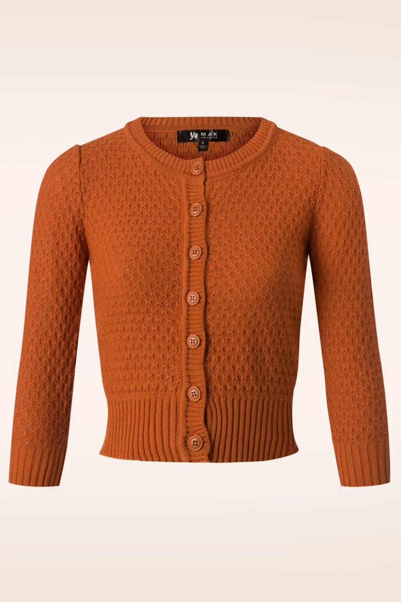 Jennie Vest In Vintage Oranje