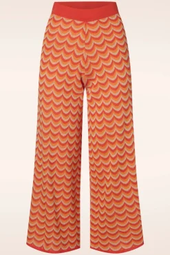 Jessie Waves Broek In Oranje