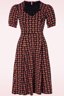 Joyful Heart Jurk In Tutti Frutti Rainbow Dance