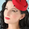 Judy-Hoed In Rood