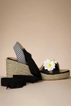 Lady Daisy Sleehakken In Zwart