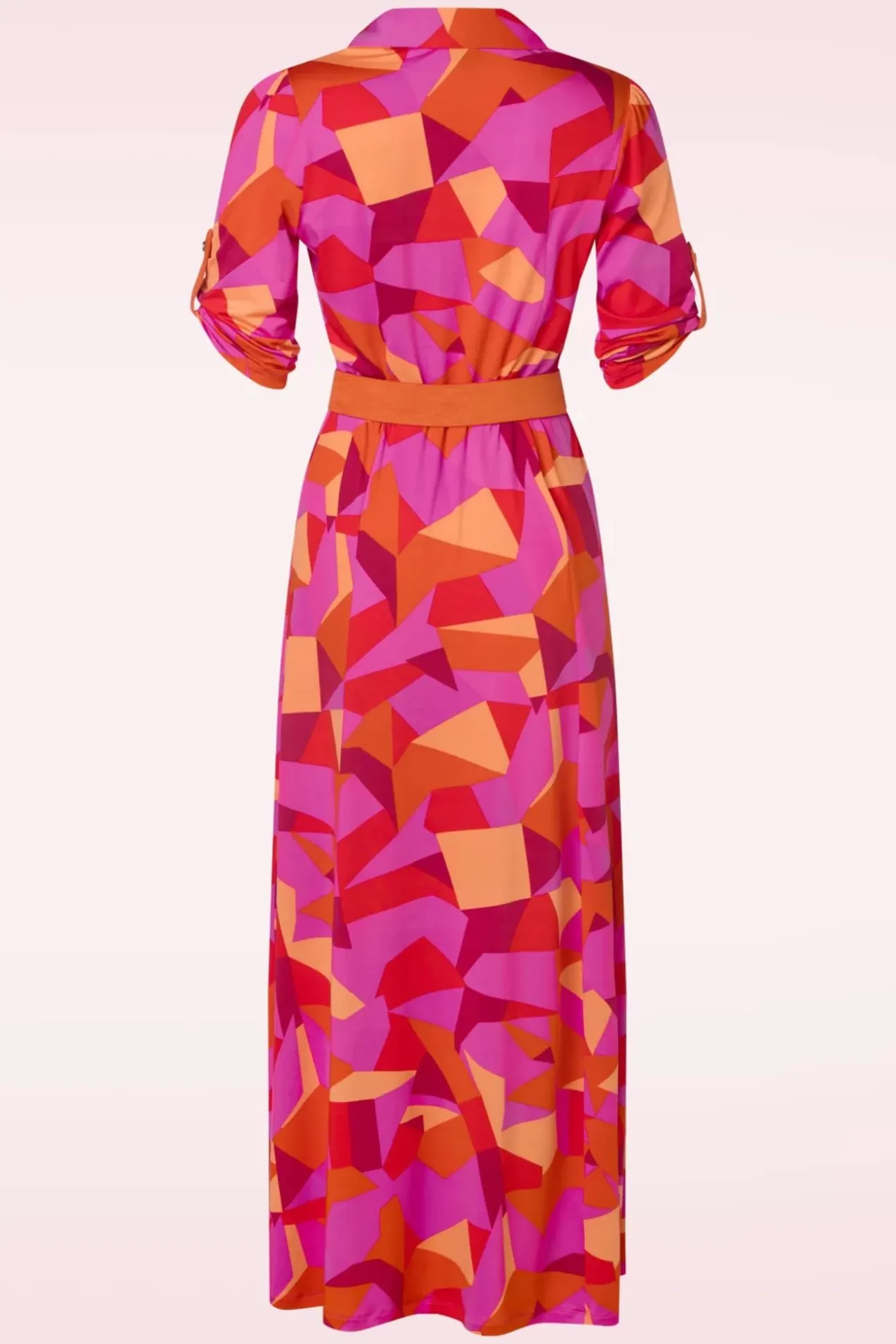 Lexie Maxi Jurk In Fuchsia