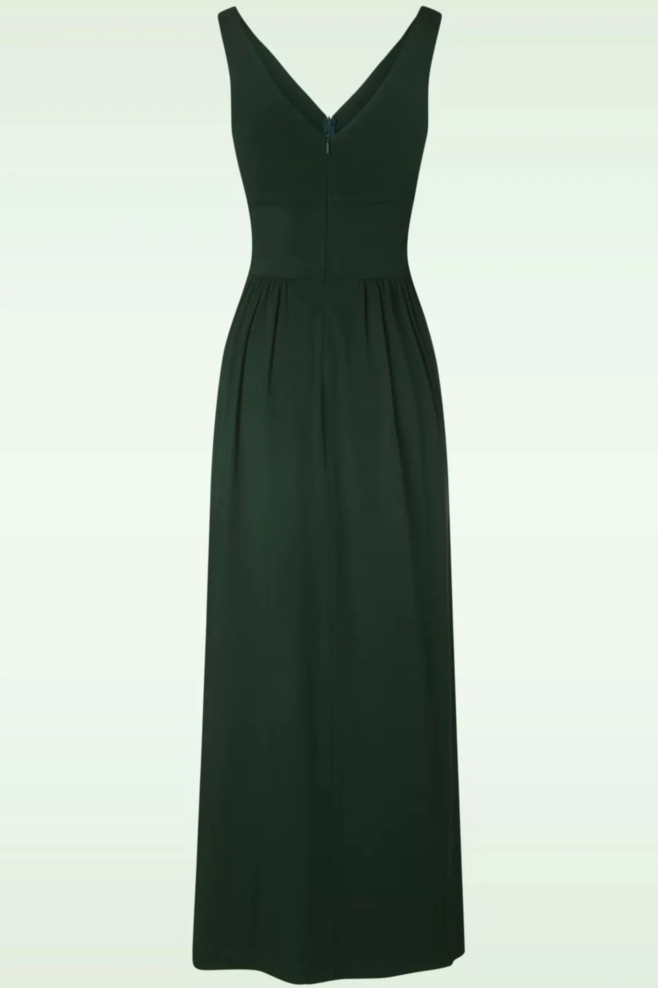 Limone Tricot Jurk In Luxe Flessengroen