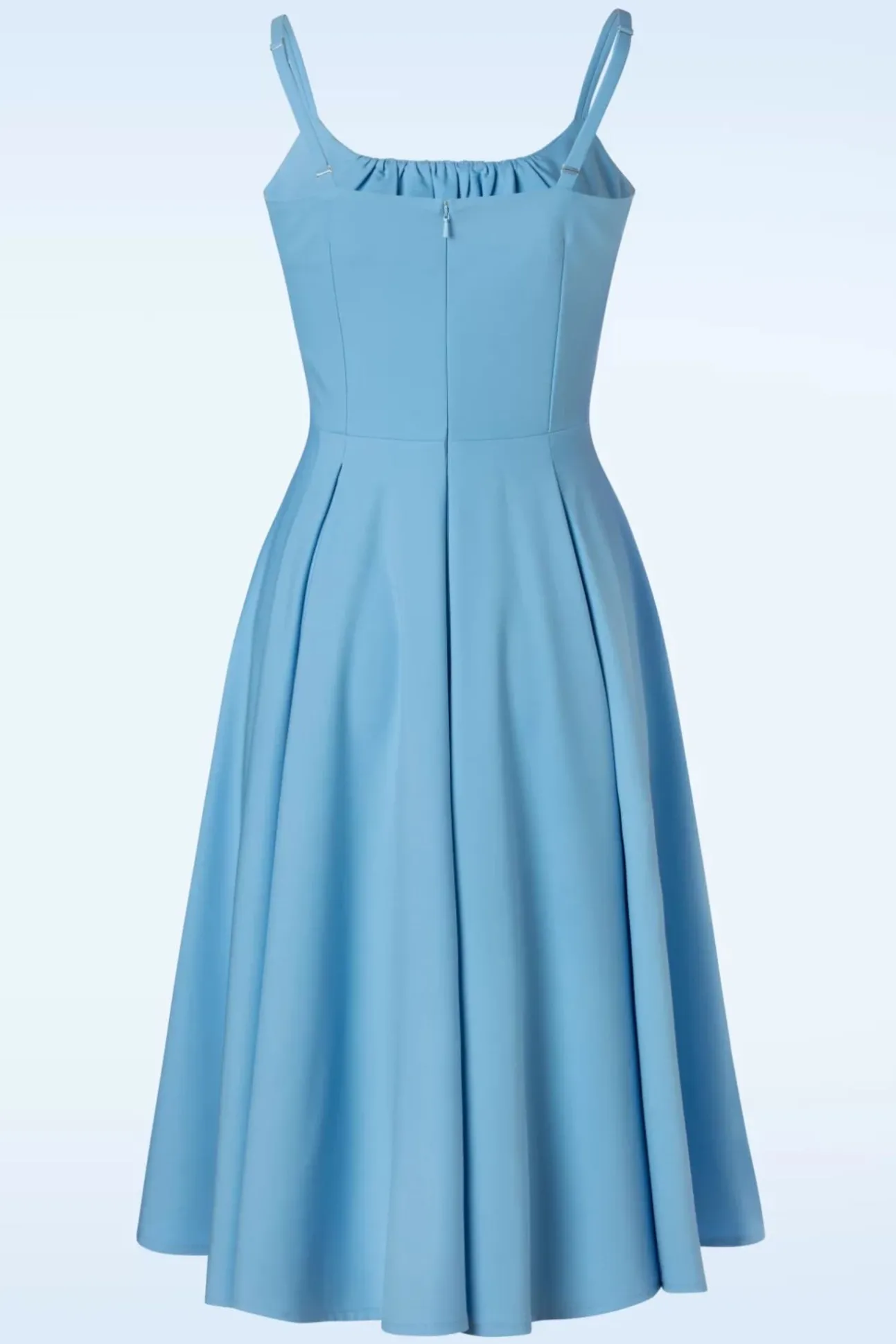Lois Swing Jurk In Babyblauw