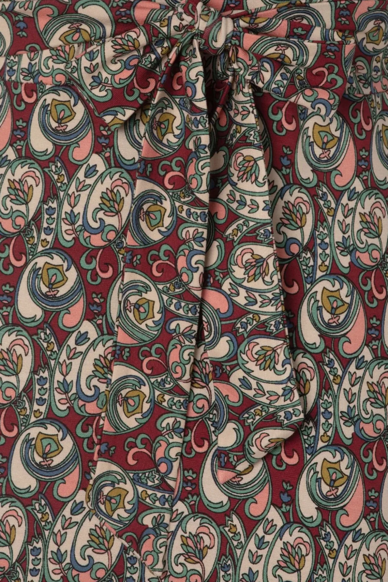 Lot Navarro Midi-Jurk In True Rood