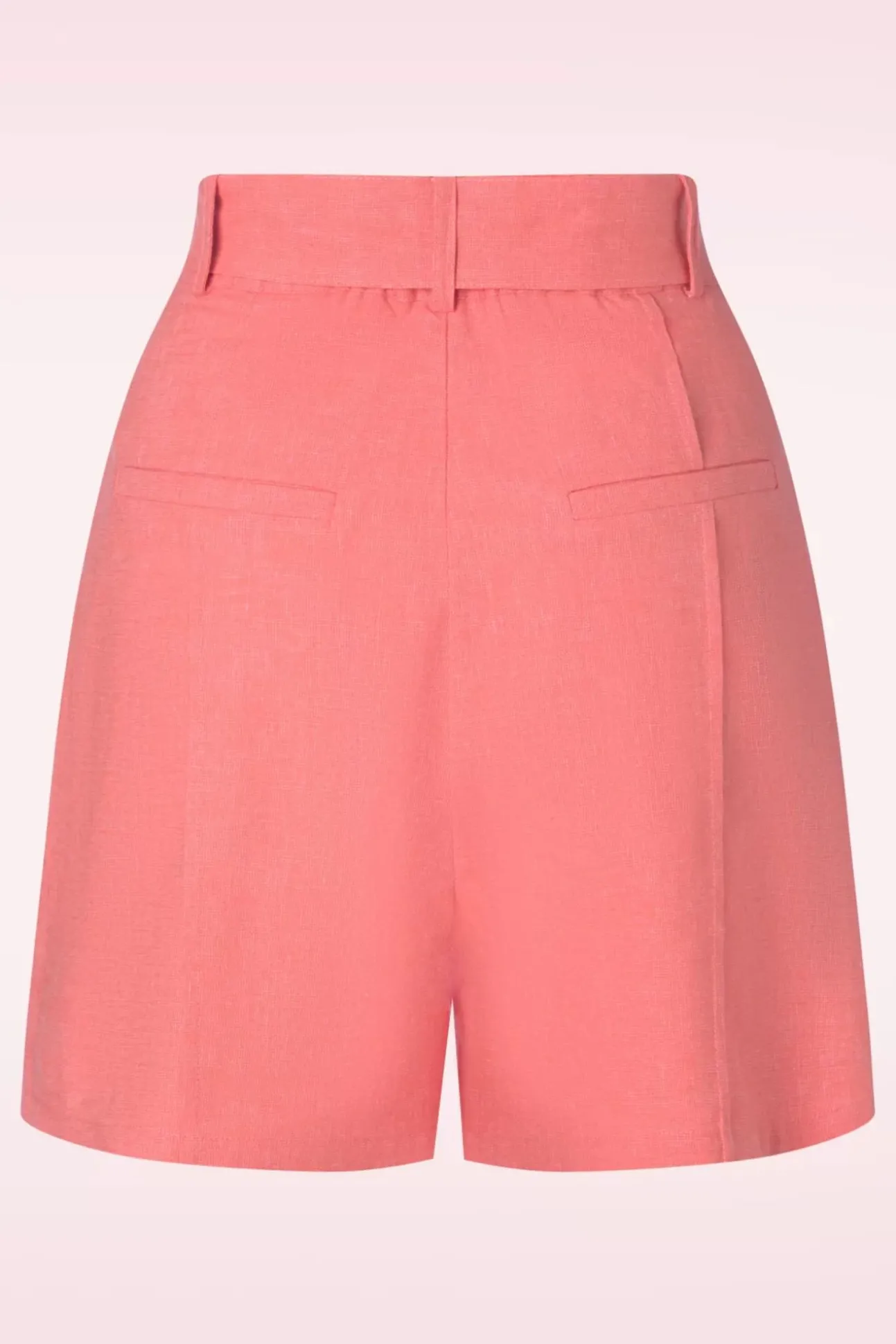 Lou Linnen Short In Koraal
