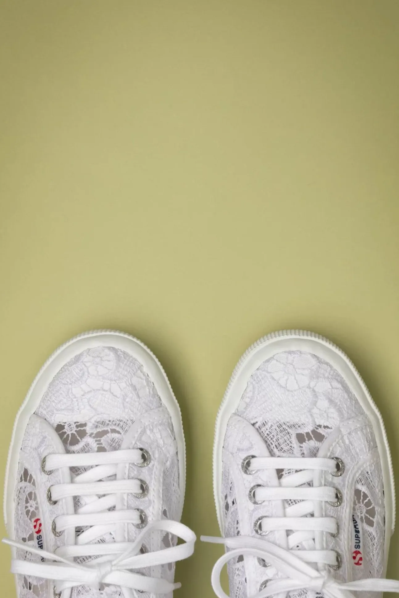 Macrame Sneakers In Wit