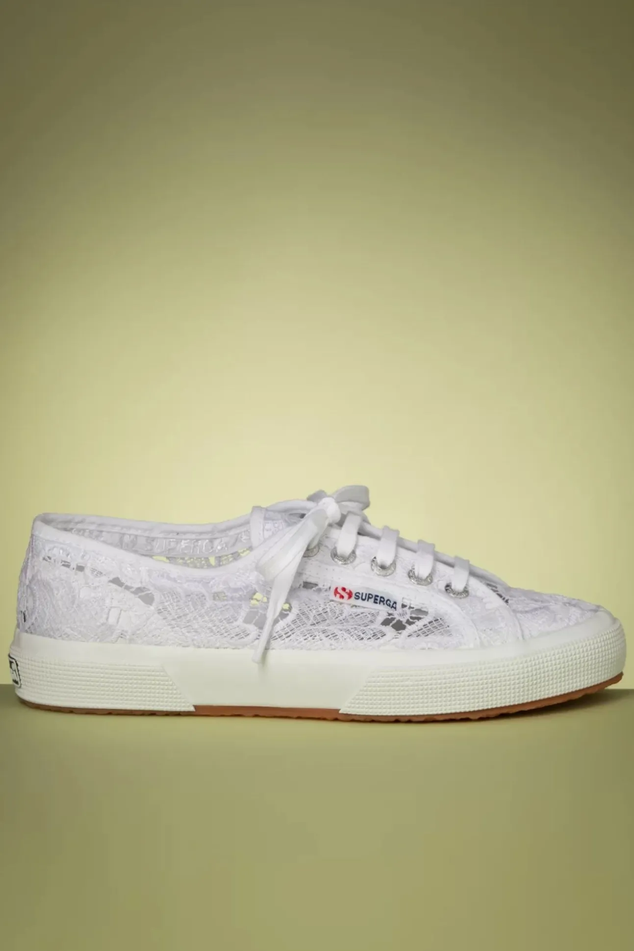 Macrame Sneakers In Wit