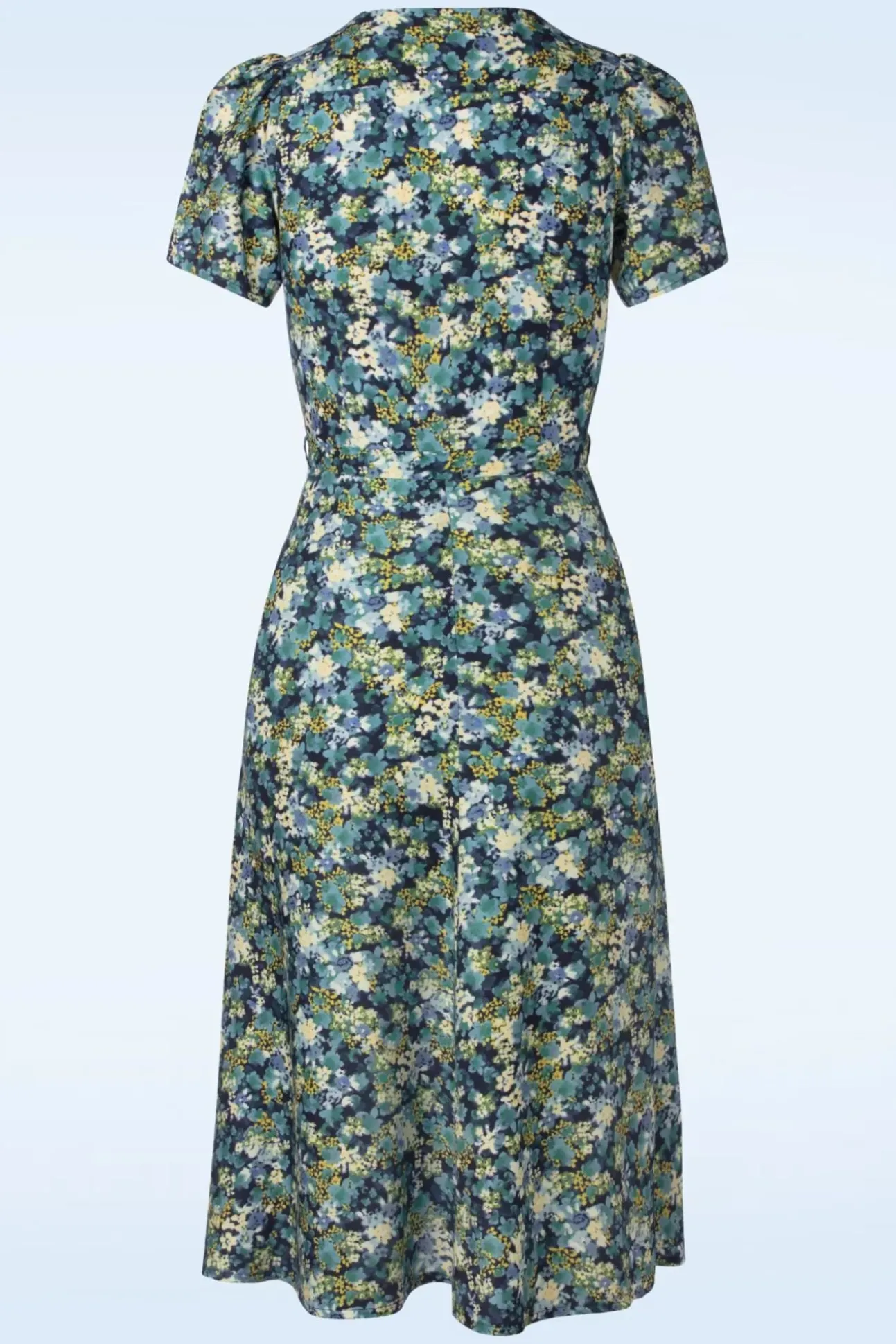 Magnolia My Fair Lady Jurk In Blauw